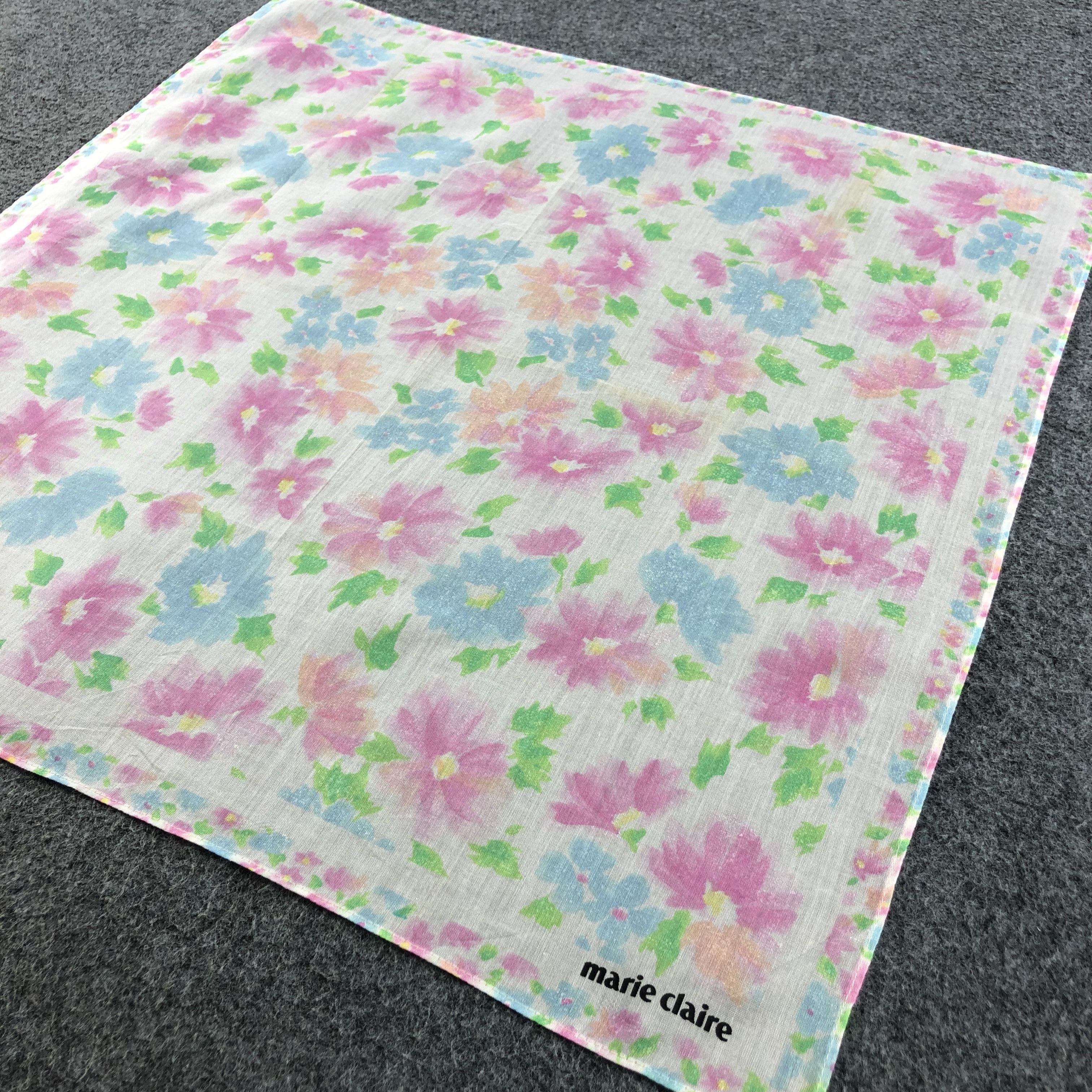 Vintage Marie Claire Handkerchief Neckerchief Bandana H1383 Size ONE SIZE - 3 Thumbnail