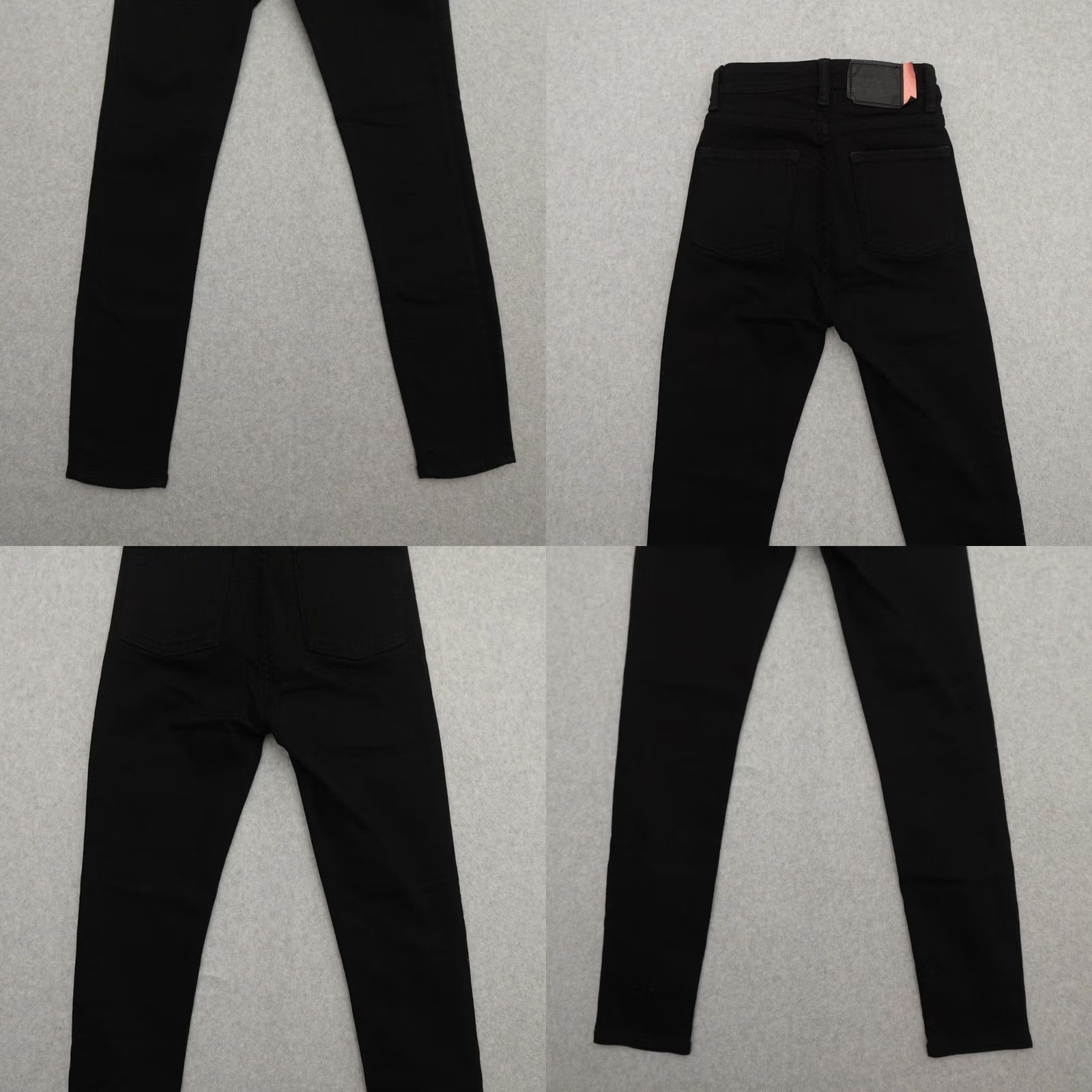 Acne Studios Acne Studios Jeans Skinny Womens 23 (23X26) Black Floragatan 13 Vintage Style Skinny Womens 23 (23X26) Black Size 40" / US 18 - 9 Thumbnail