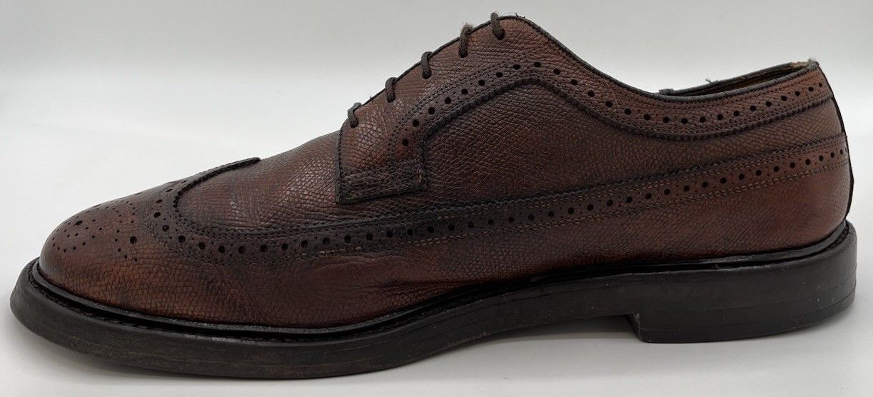 Florsheim Florsheim Imperial Vintage 9.5E Longwing Wingtip Gunbo0at Size US 9.5 / EU 42-43 - 7 Thumbnail