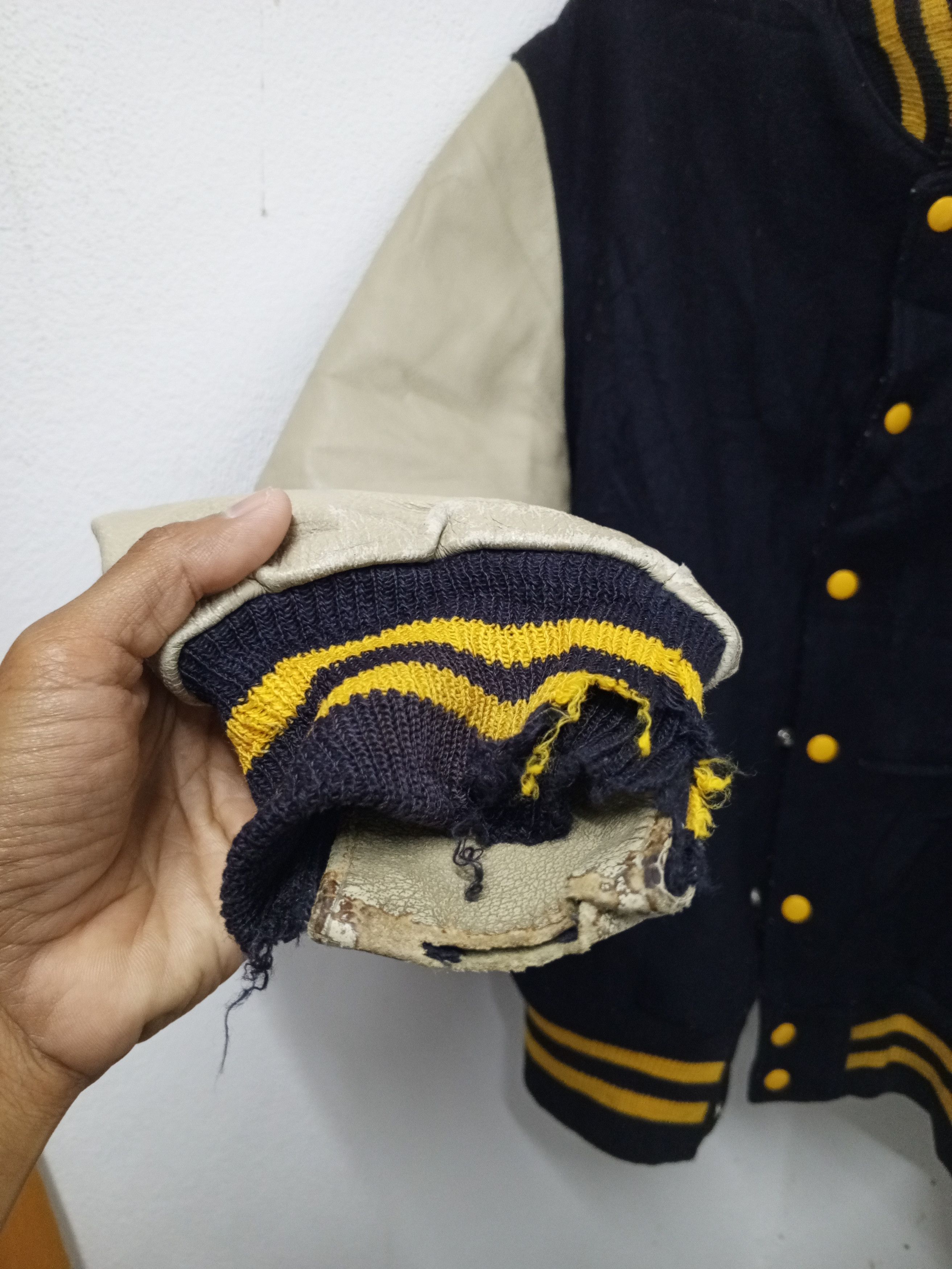 Golden Bear × Vintage Golden bear big logo vtg varsity jacket Size US L / EU 52-54 / 3 - 11 Thumbnail