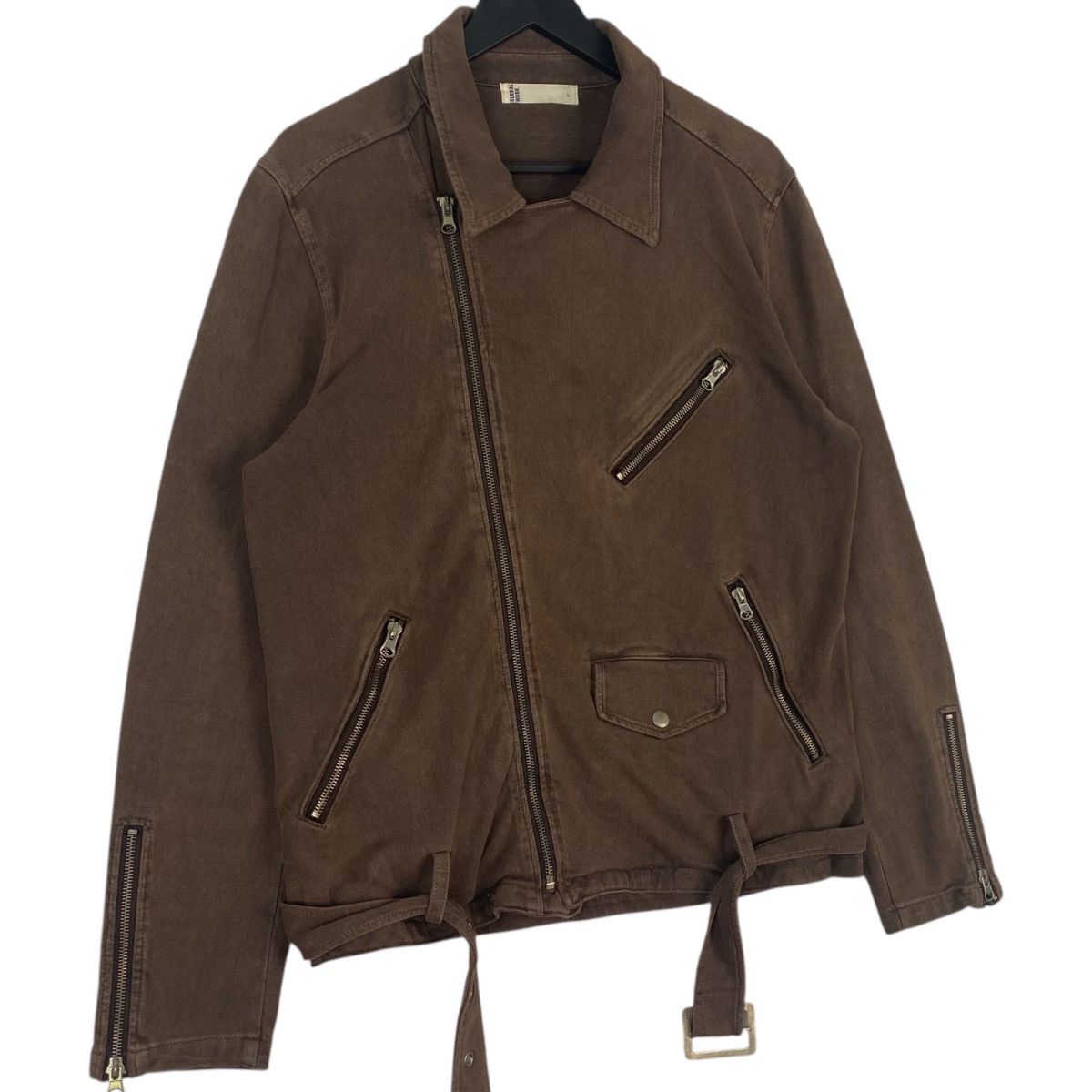 Vintage Vintage Rider Jacket Global Work Brown Pullover Jumper SizeL Size US L / EU 52-54 / 3 - 3 Thumbnail