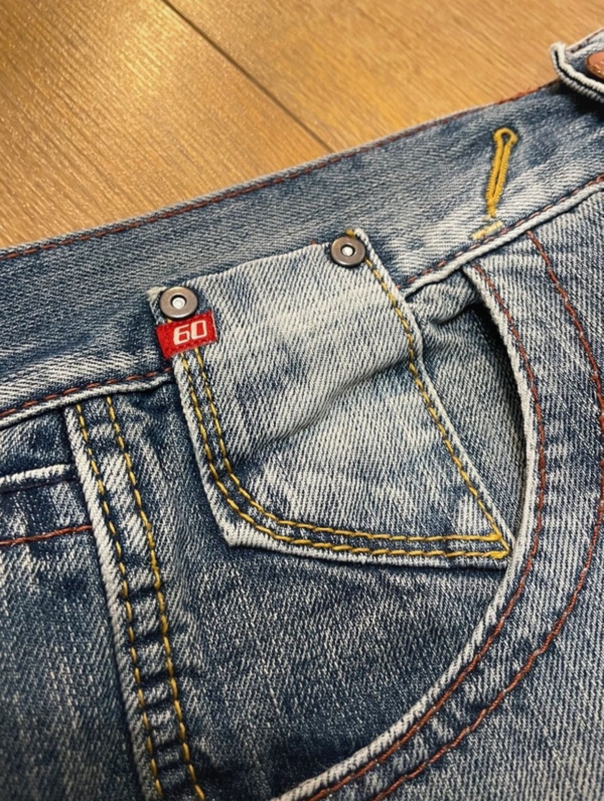 Vintage Miss Sixty 60 retro vintage hiphop ballon denim Size US 28 / EU 44 - 10 Thumbnail