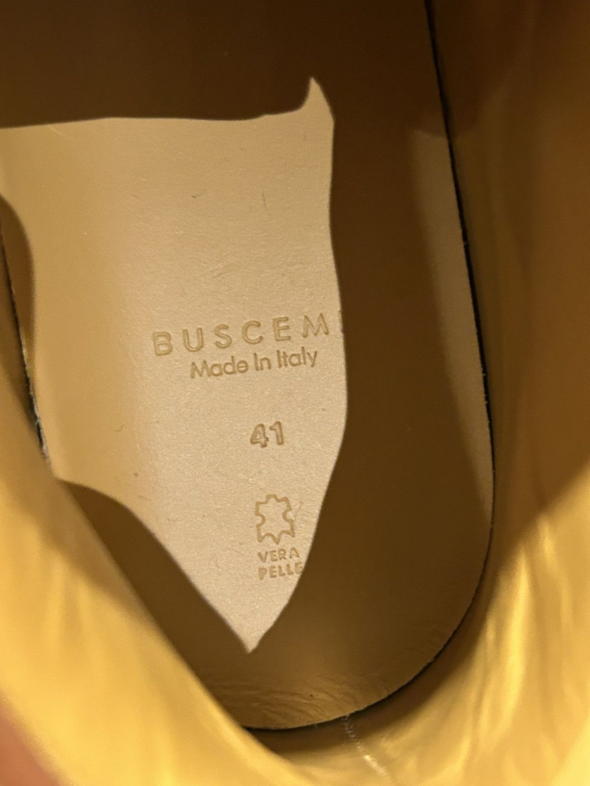 Buscemi Buscemi High Top Leather Sneakers Size US 8 / EU 41 - 8 Thumbnail