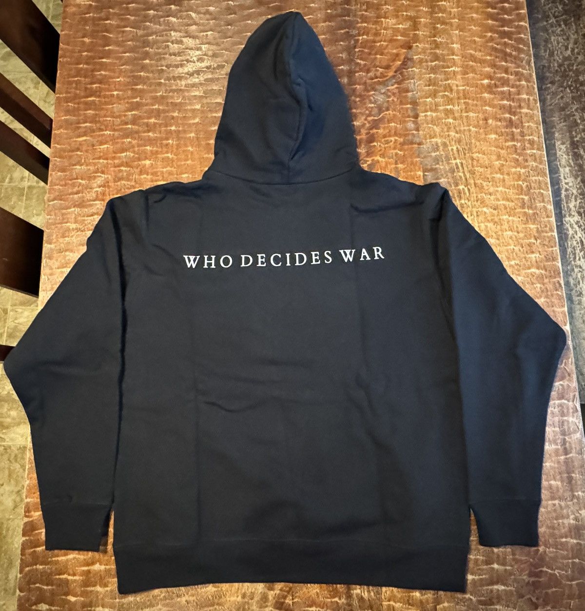 Who Decides War Stained Glass Hoodie Large 3 Size US L / EU 52-54 / 3 - 2 Thumbnail