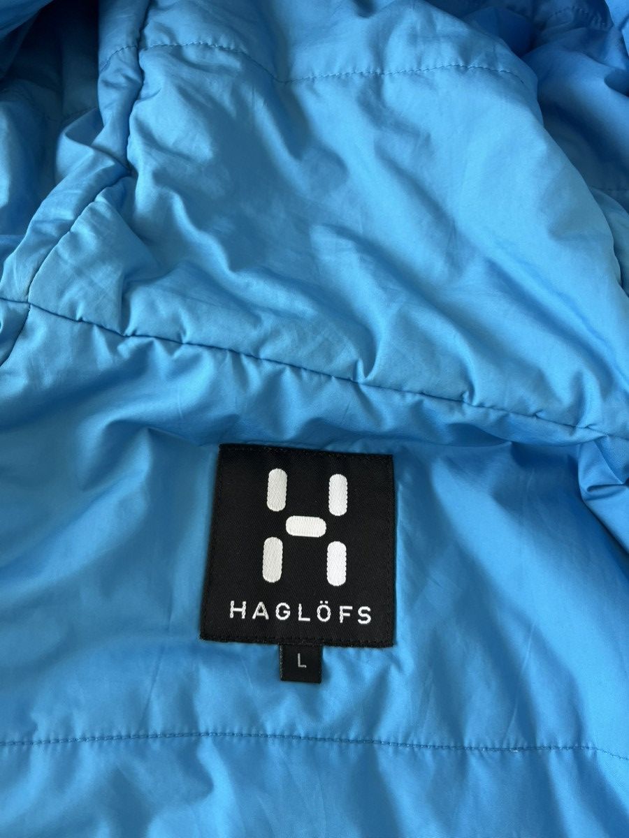 Haglofs Vintage Haglöfs Lightweight Down Jacket Blue outdoor Y2K Size US L / EU 52-54 / 3 - 19 Thumbnail