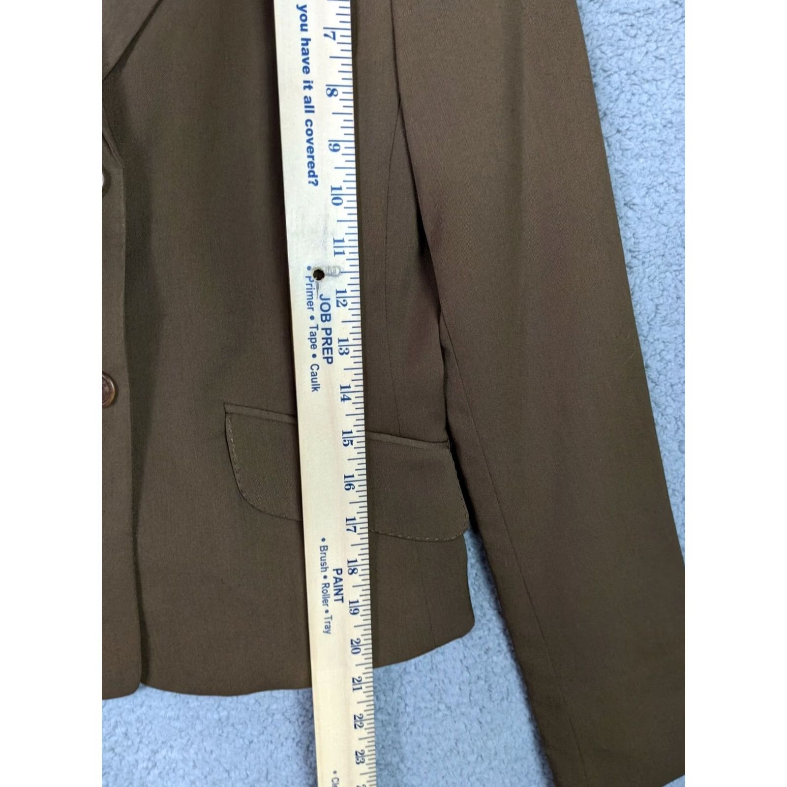 Bcbgmaxazria BCBGMAXAZRIA Jacket Women’s Brown Long Sleeve Button Sz XS NEW Size XS / US 0-2 / IT 36-38 - 6 Thumbnail