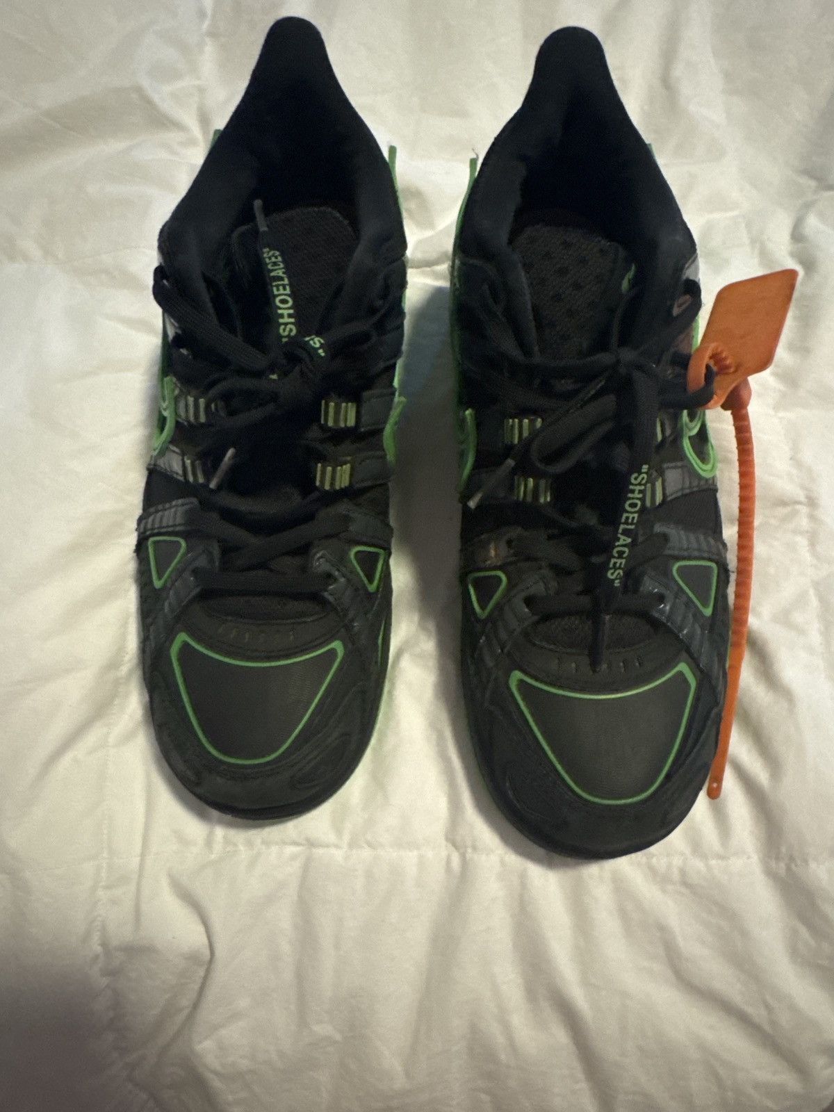 Nike × Off-White Nike Off White x Rubber Dunk Green Strike Size US 9.5 / EU 42-43 - 4 Thumbnail
