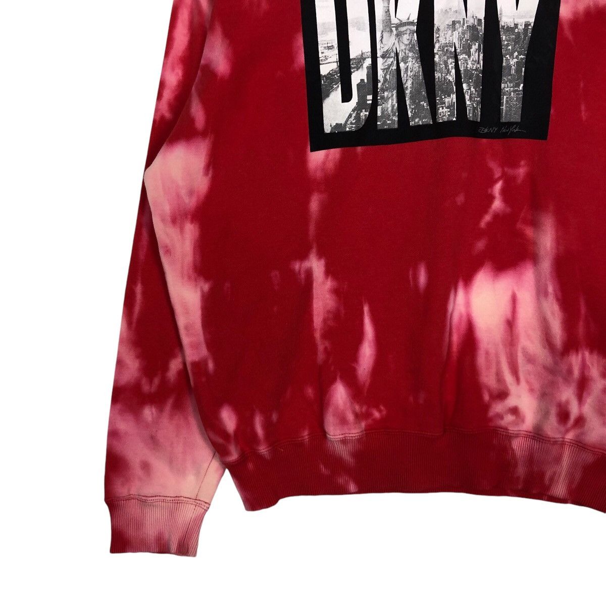 DKNY × Vintage Vintage Large DKNY Tye Dye Sweatshirt Large Size US L / EU 52-54 / 3 - 3 Thumbnail
