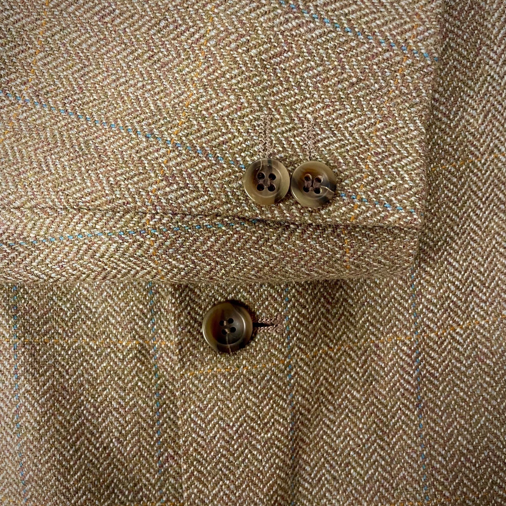 Other Vtg MAGEE HERRINGBONE Sport Coat Overcheck Jacket Size 42R - 4 Thumbnail