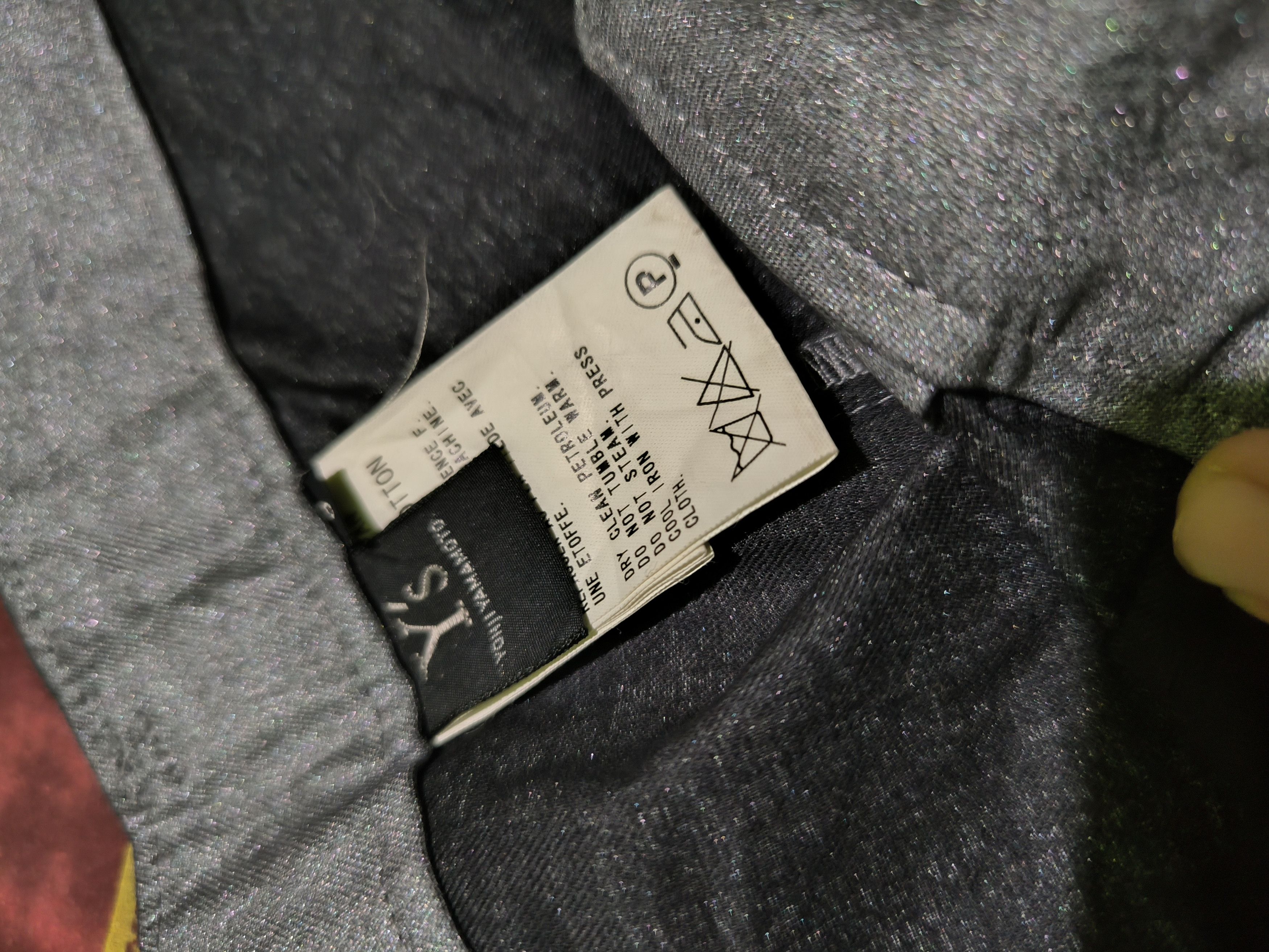 Yohji Yamamoto Glitter Pants
