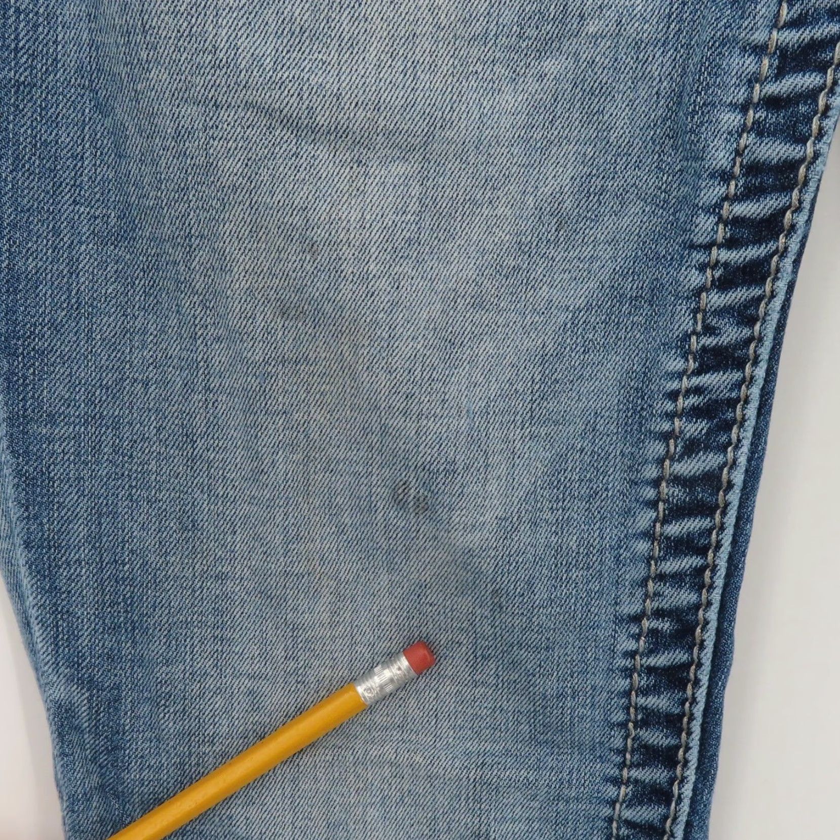 Miss Me Miss Me Chloe Boot Jeans Bootcut 26 Women Blue Denim Distressed 5-Pocket Pockets Cotton Blend Leather? (No) Size 26" / US 2 / IT 38 - 4 Thumbnail