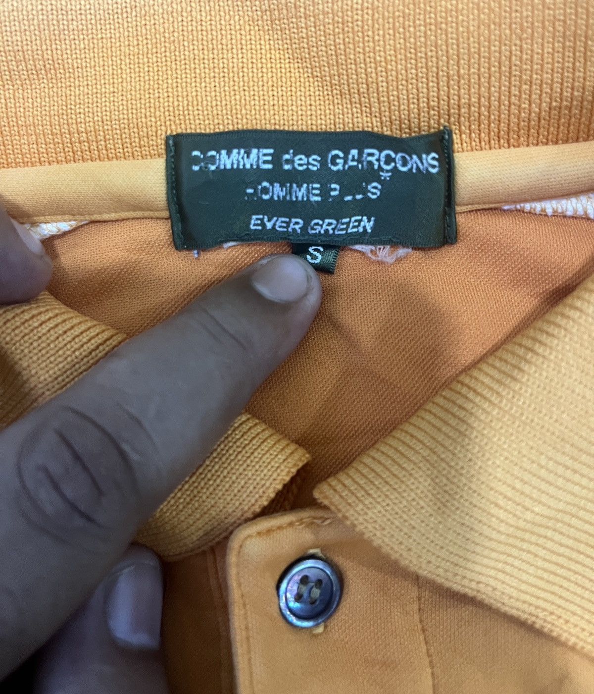 Comme des Garcons Homme Plus Comme des garcons homme plus evergreen polo shirt Size US S / EU 44-46 / 1 - 9 Thumbnail