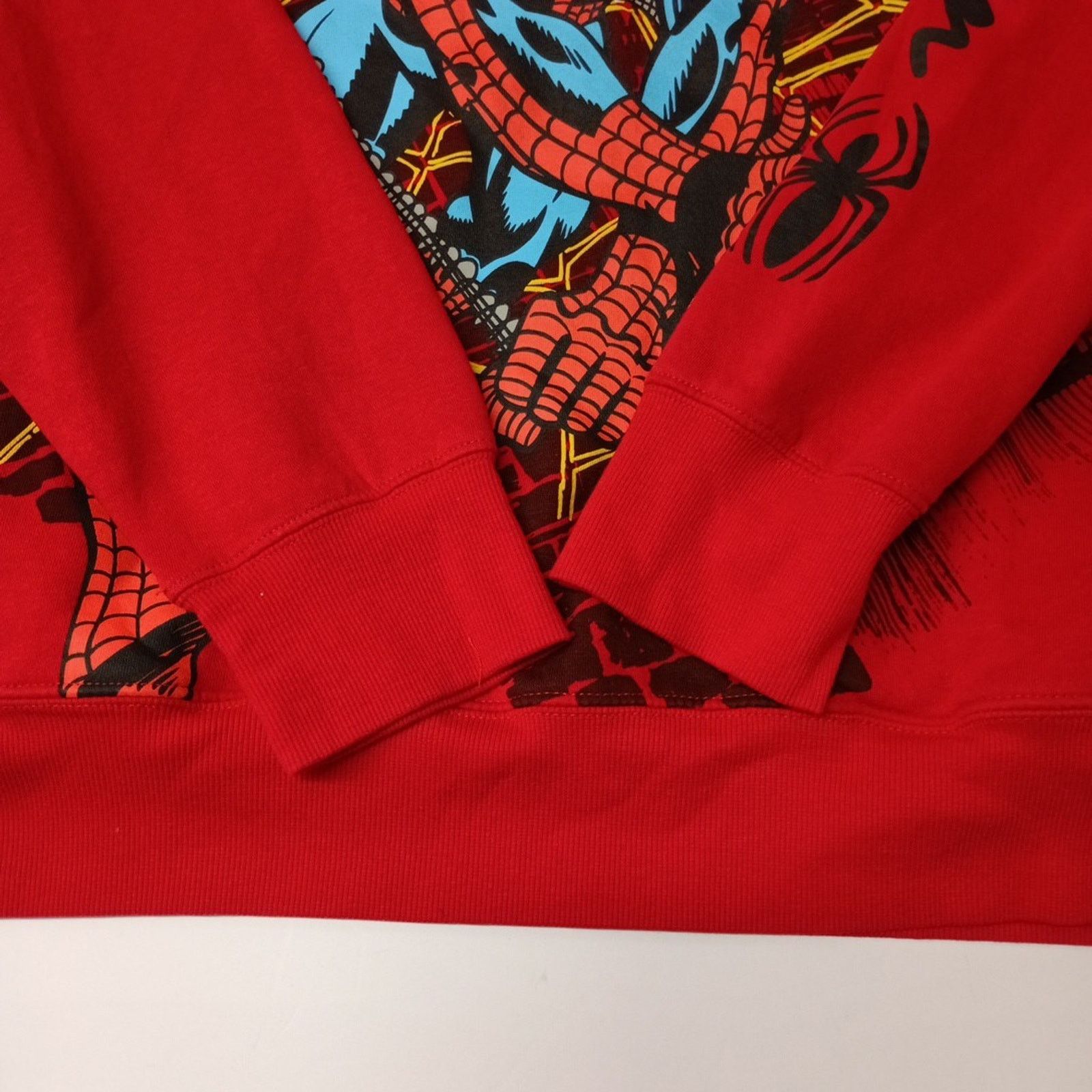 Marvel Comics Marvel Spider-Man Hoodie Red Logo Men's M Medium Pockets Size US M / EU 48-50 / 2 - 2 Thumbnail