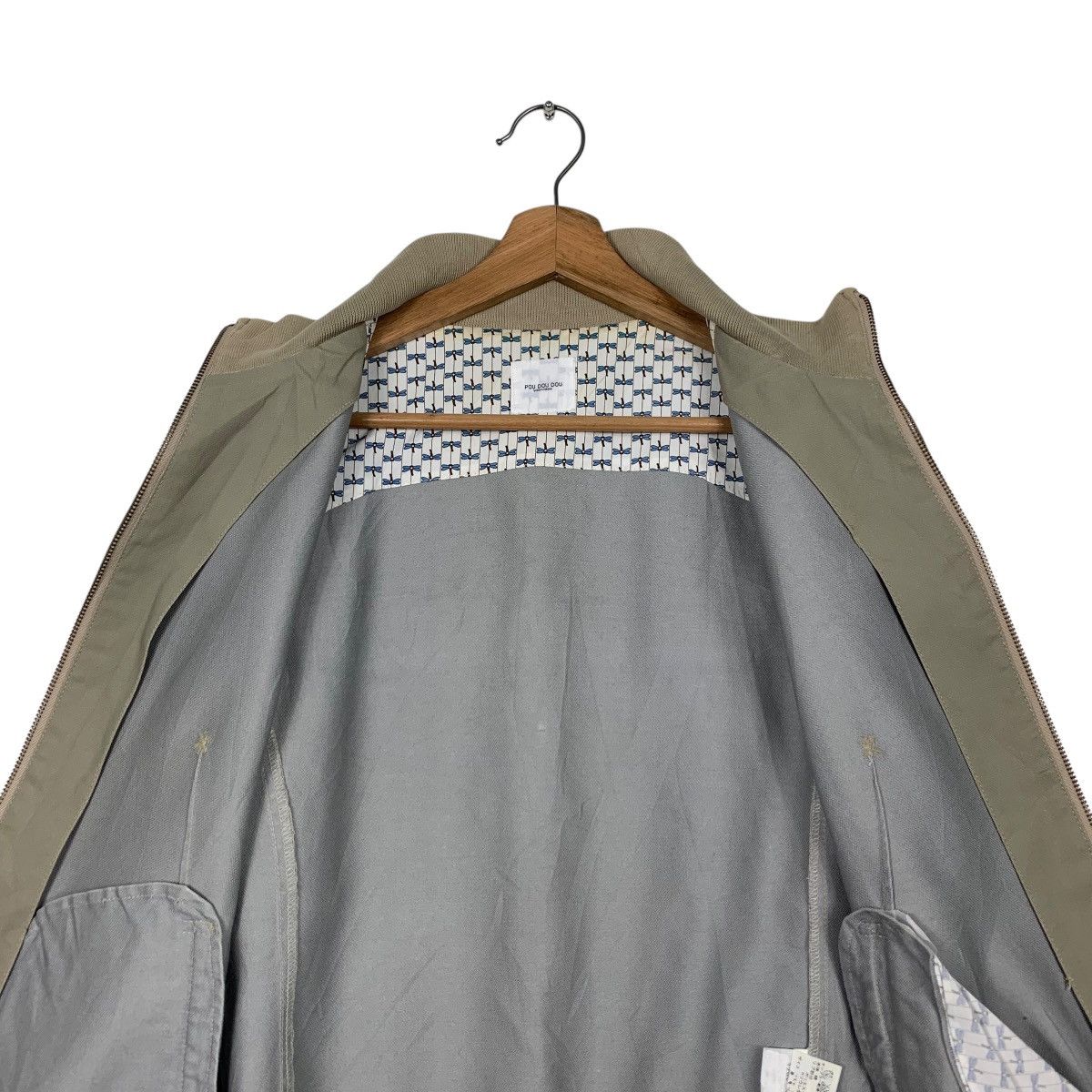 Japanese Brand POU DOU DOU Casual Turtleneck Jacket #2436-C109 Size M / US 6-8 / IT 42-44 - 12 Thumbnail