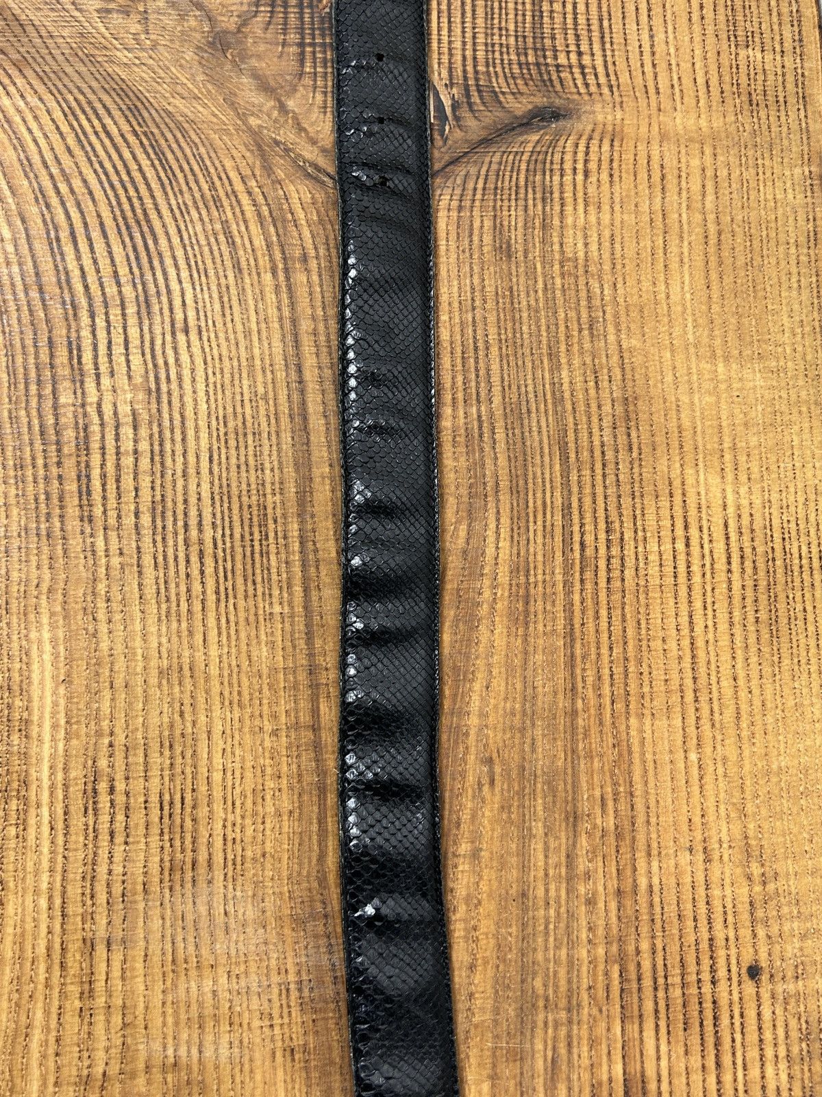 Gucci Vintage Gucci Italy Large Buckle Leather Belt 167902 1766 Size ONE SIZE - 8 Thumbnail