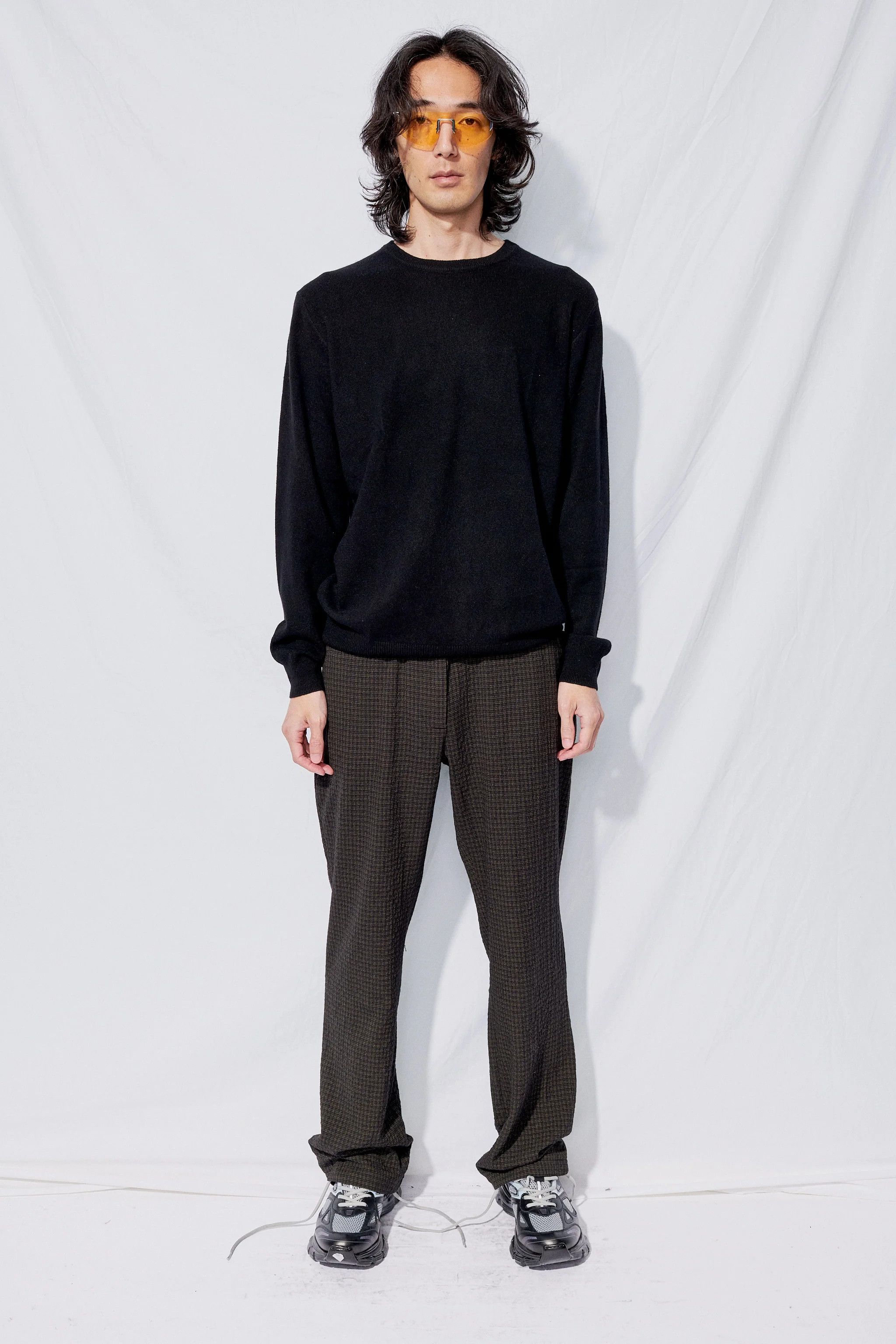 Assembly New York Assembly New York Cashmere Black Crewneck Sweater Size US M / EU 48-50 / 2 - 3 Thumbnail