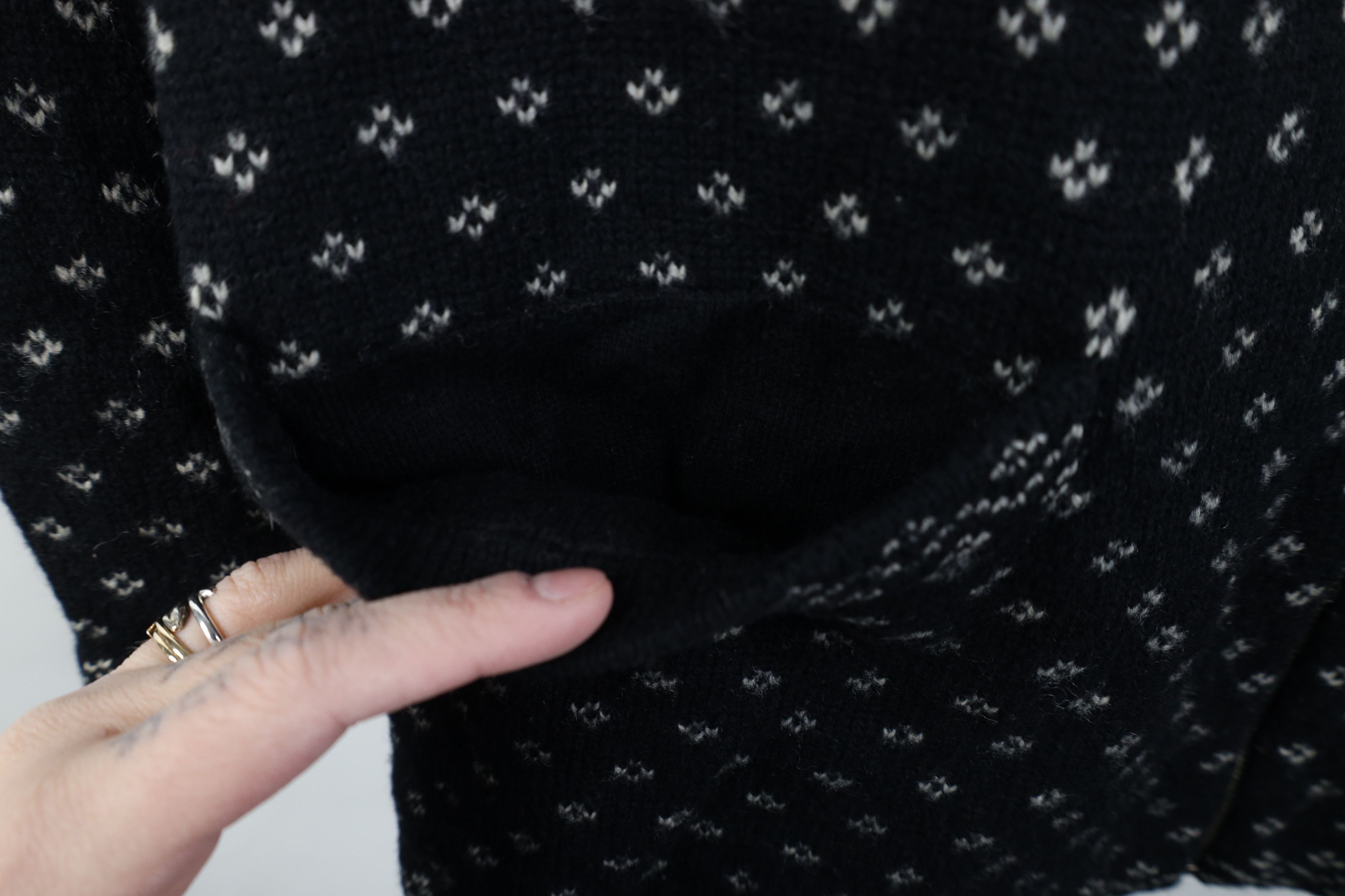 Ralph Lauren Vintage 90s Ralph Lauren Fair Isle Full Zip Cardigan Sweater Size XXL / US 16-18 / IT 52-54 - 6 Thumbnail