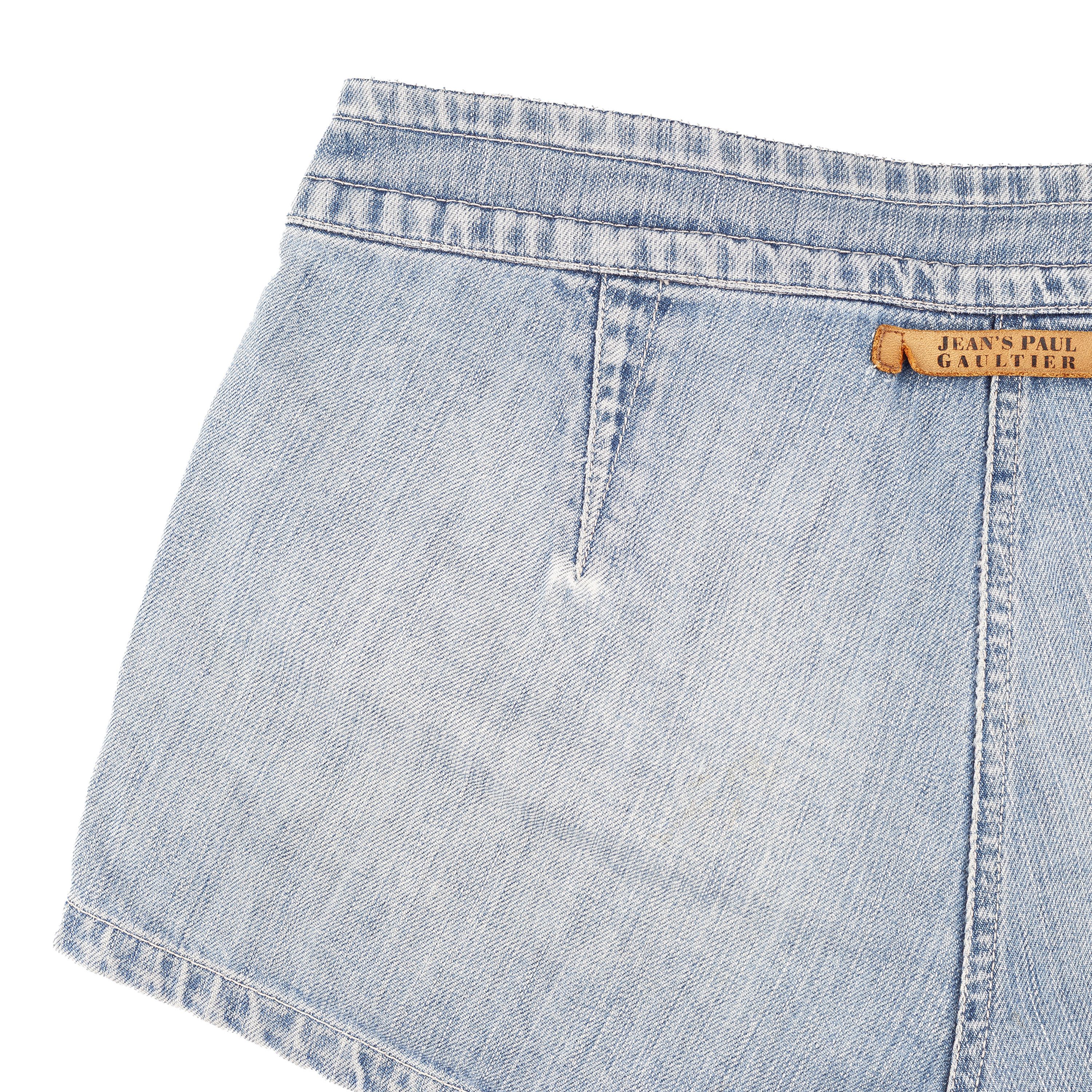 Jean Paul Gaultier JPG Light Denim Skort (L)