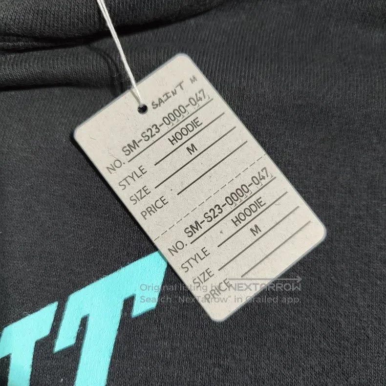Saint Michael Saint Michael Worn pullover hooded sweatshirt Size US M / EU 48-50 / 2 - 6 Thumbnail