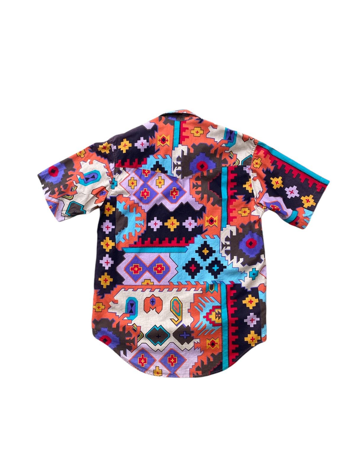 Vintage Vintage Wrangler Aztec Navajo Native Shirt Size US M / EU 48-50 / 2 - 2 Thumbnail
