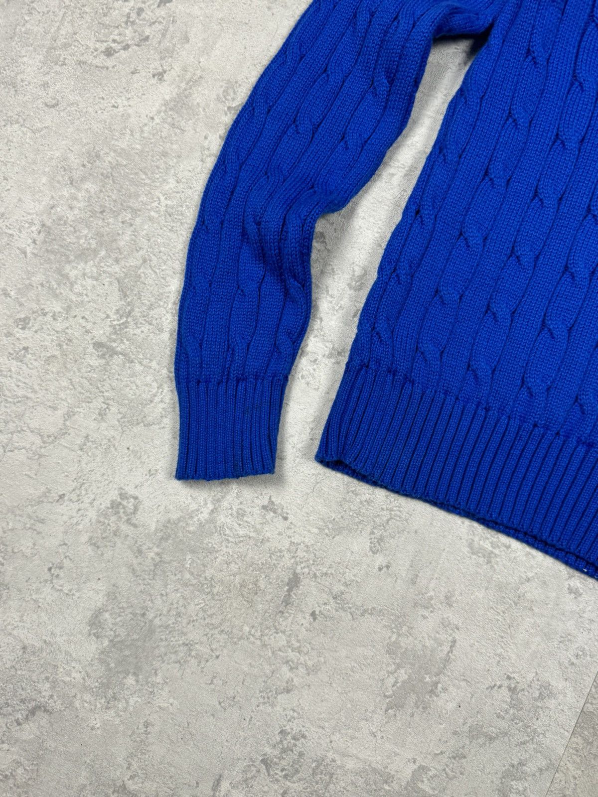 Polo Ralph Lauren Polo Ralph Lauren Women Cable Knit Sweater Crew Neck Size L Size L / US 10 / IT 46 - 5 Thumbnail