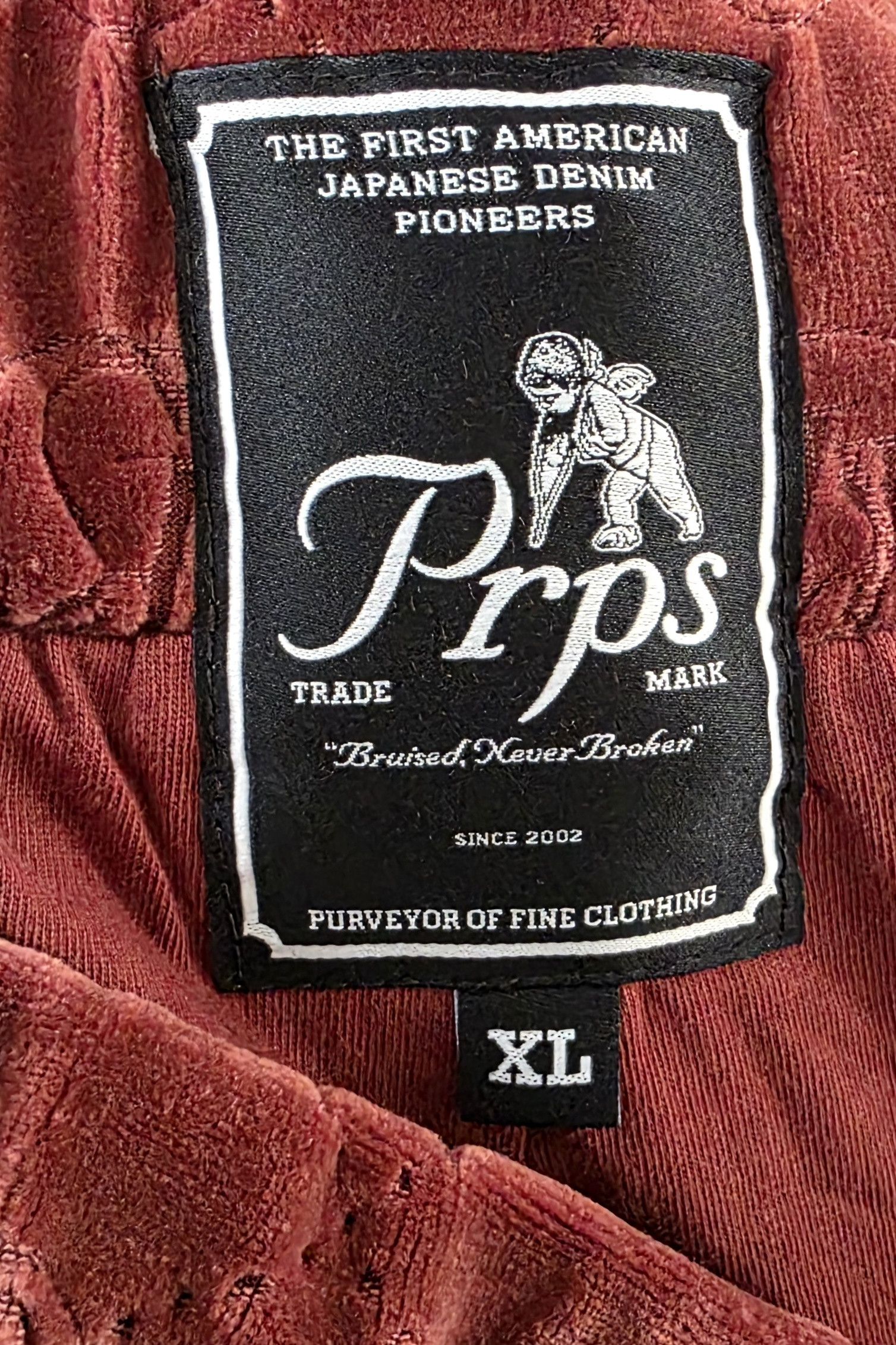 Prps PRPS Deer Valley Monogram Track PANTS sweatpants velour XL Size US 36 / EU 52 - 2 Thumbnail