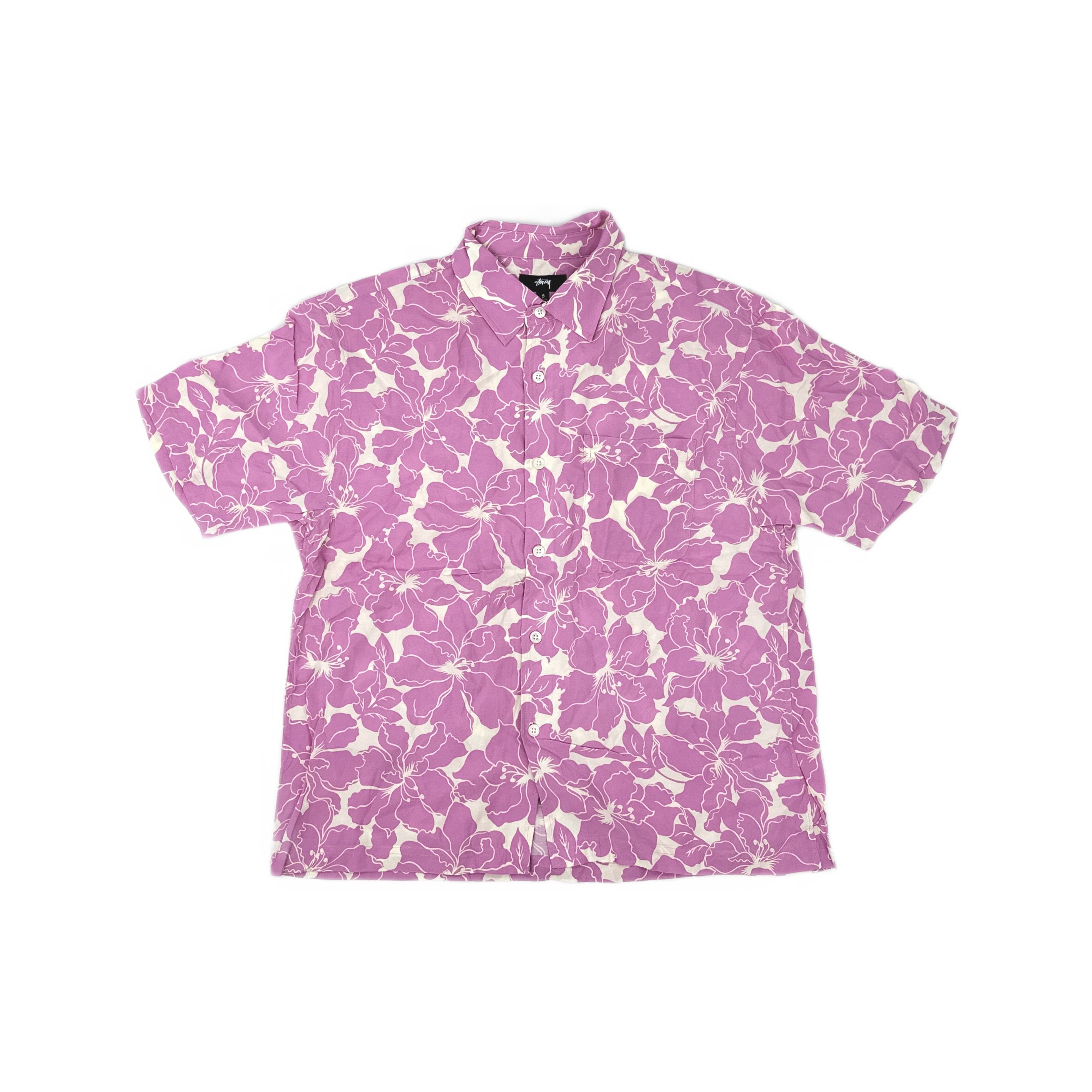 Stussy Stussy Floral Short Sleeve Shirt Size S Size US S / EU 44-46 / 1 - 1 Thumbnail