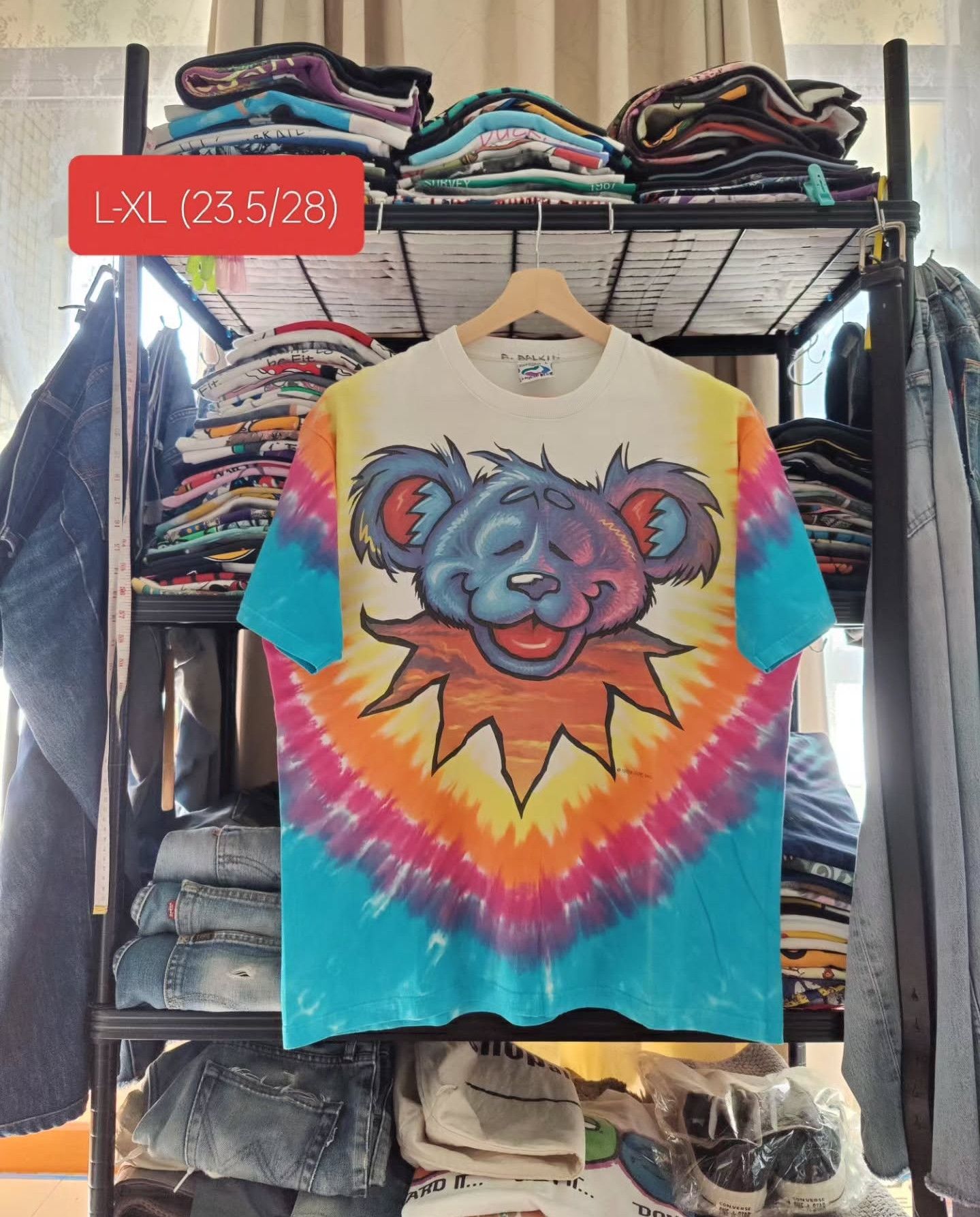 Band Tees vintage 90s Tie-dye Grateful Dead 1999 Size US L / EU 52-54 / 3 - 11 Thumbnail