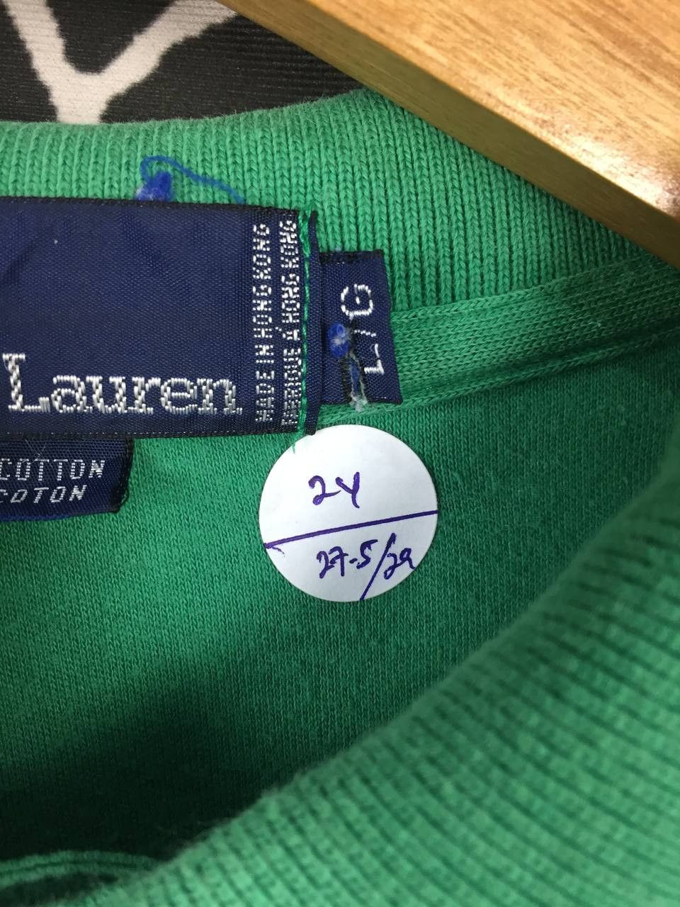 Polo Ralph Lauren × Vintage Vtg Polo Ralph Lauren Small Pony Basic Polo Tee Size US L / EU 52-54 / 3 - 9 Thumbnail
