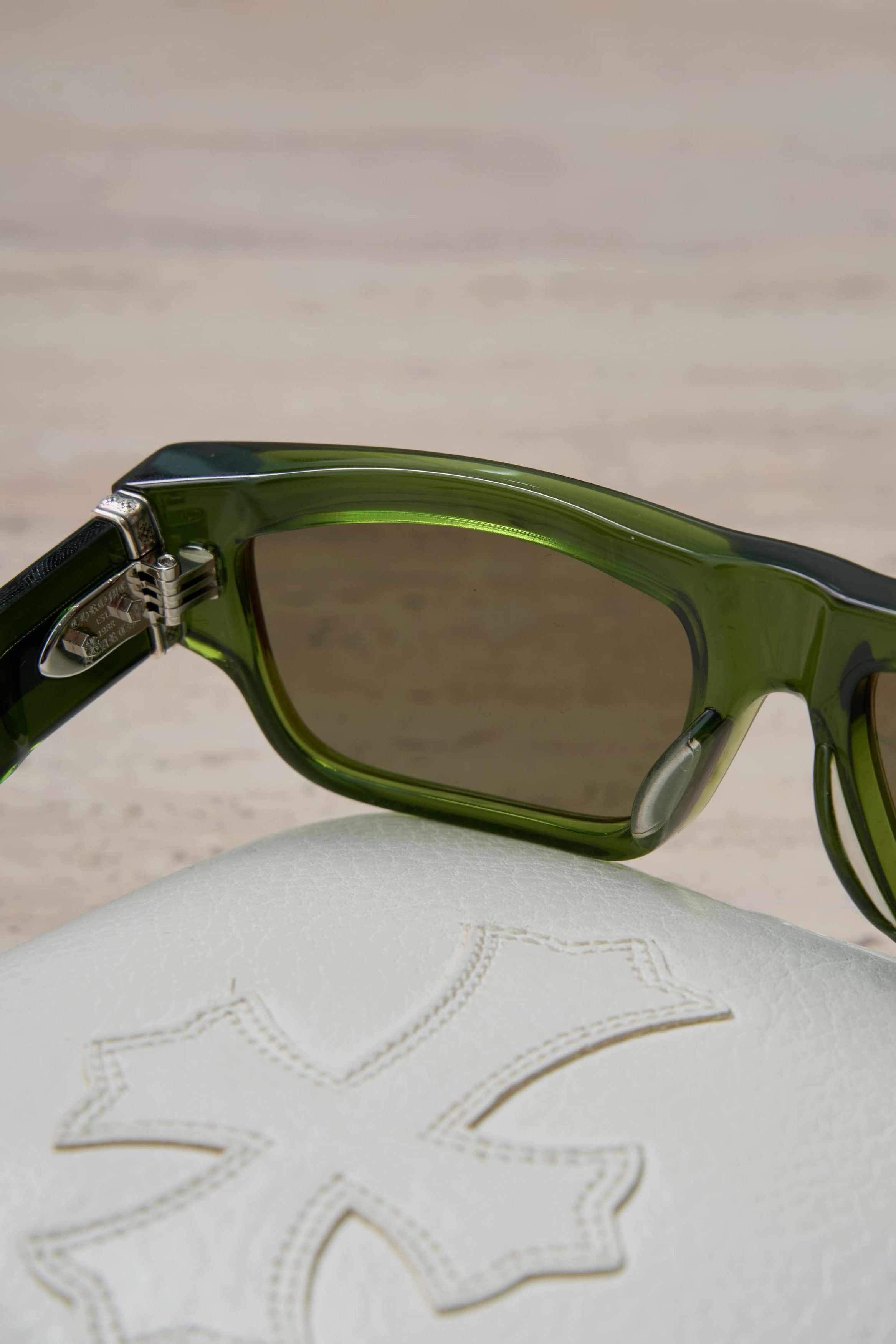 Chrome Hearts CHROME HEARTS GIRTH QUAKE DARK OLIVE Size ONE SIZE - 3 Thumbnail
