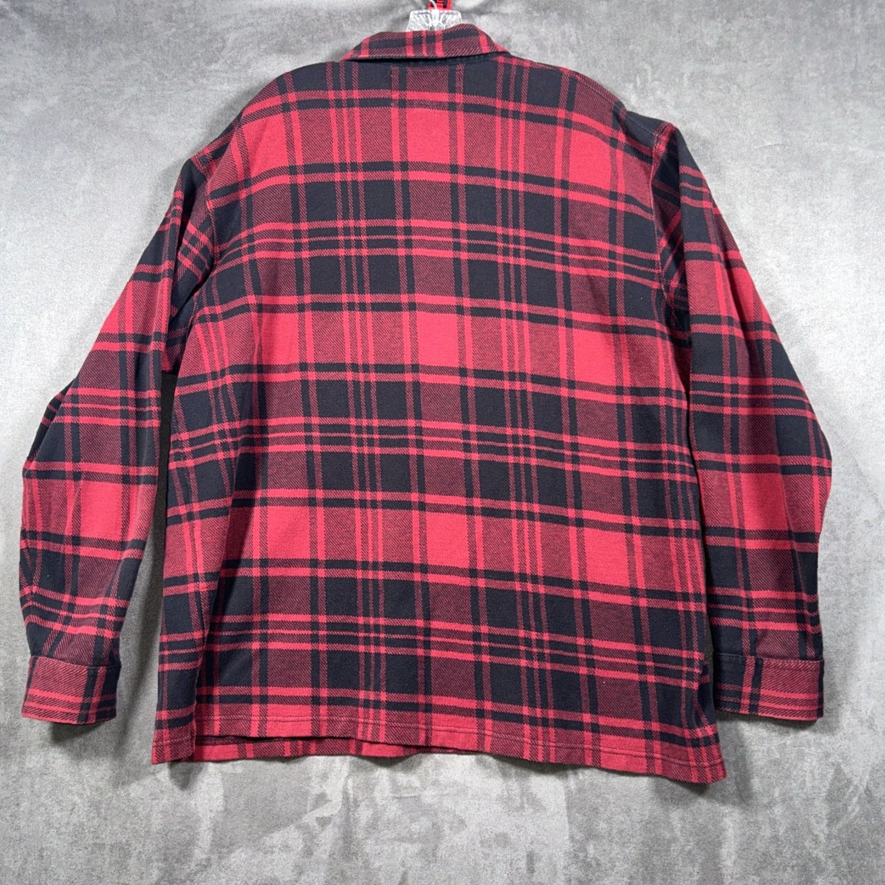 Ralph Lauren Ralph Lauren Polo Sport Flannel Shirt Mens XL Red Plaid 1/4 Button Up Size US XL / EU 56 / 4 - 8 Thumbnail