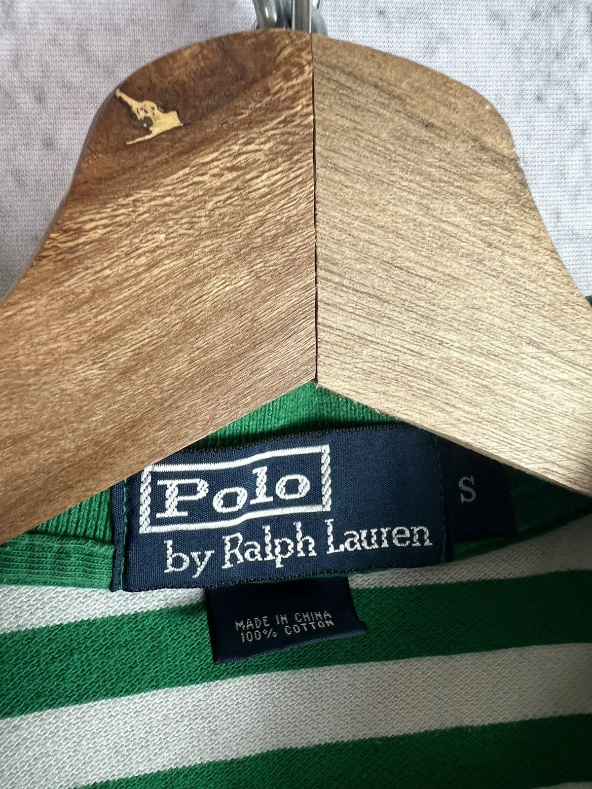 Polo Ralph Lauren Vintage Polo Ralph Lauren Striped Rugby Jersey Japan Style Size US S / EU 44-46 / 1 - 3 Thumbnail