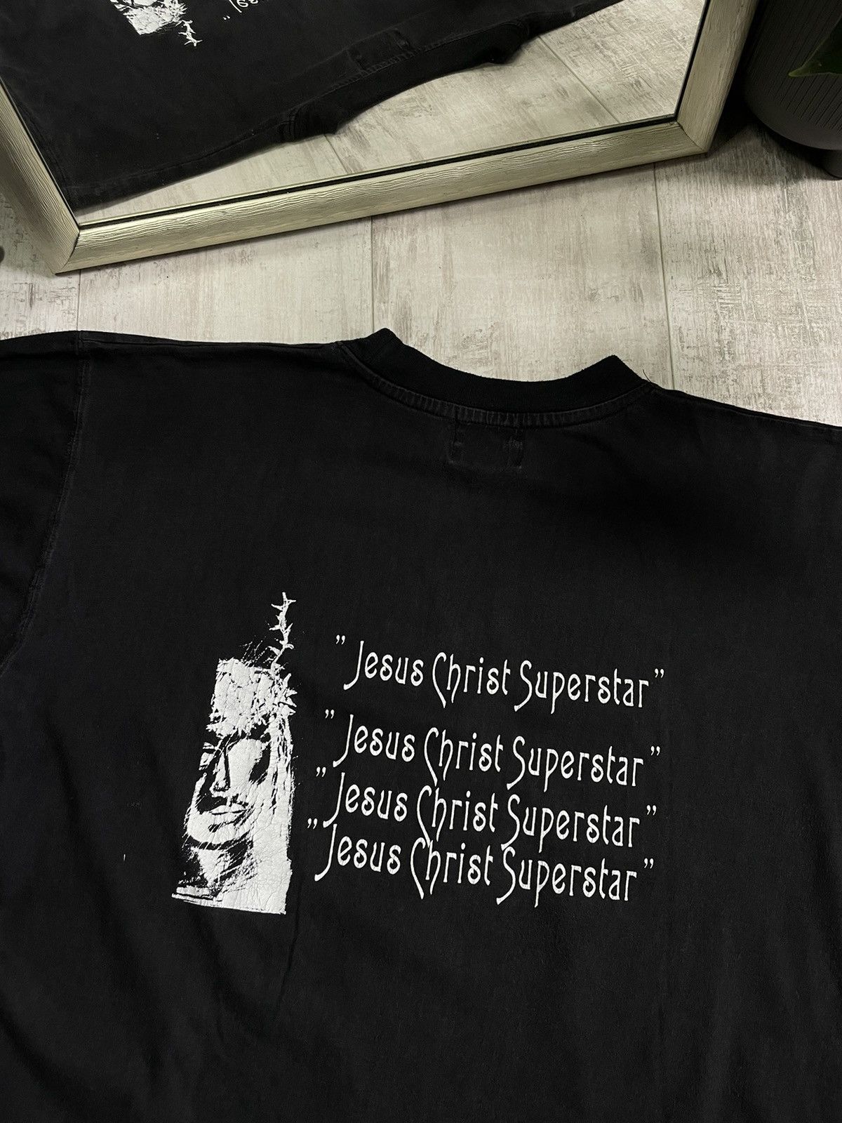Vintage Vintage 90’s “Jesus Christ Superstar” T-Shirt Y2K Black Size US L / EU 52-54 / 3 - 2 Thumbnail