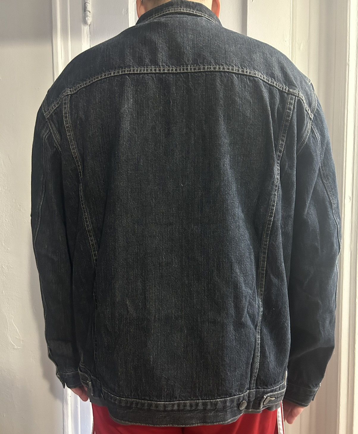 Marithe + Francois Girbaud Vintage Denim Boxy Trucker Jacket Size US XXL / EU 58 / 5 - 8 Thumbnail