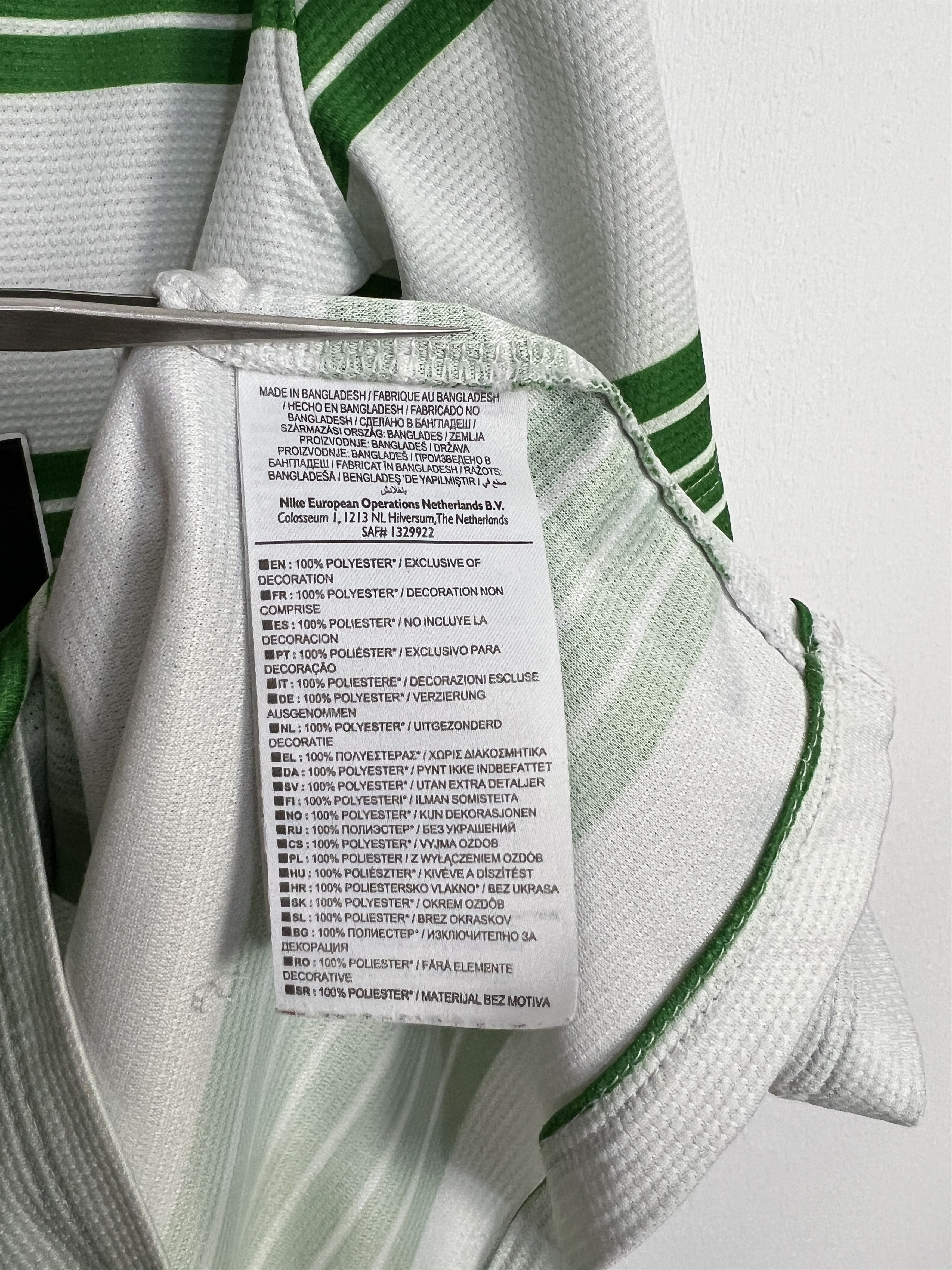 Nike Celtic Home football shirt 2013 Soccer Jersey Sport Trikot Size US S / EU 44-46 / 1 - 8 Thumbnail