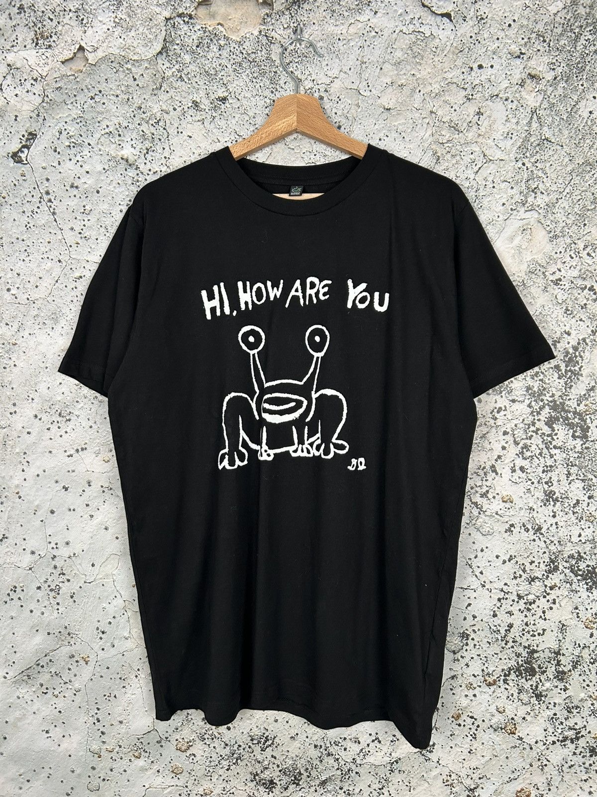 Vintage Frog Hi How Are You Graphic Tee Animal Streetwear Vintage Size US L / EU 52-54 / 3 - 1 Thumbnail