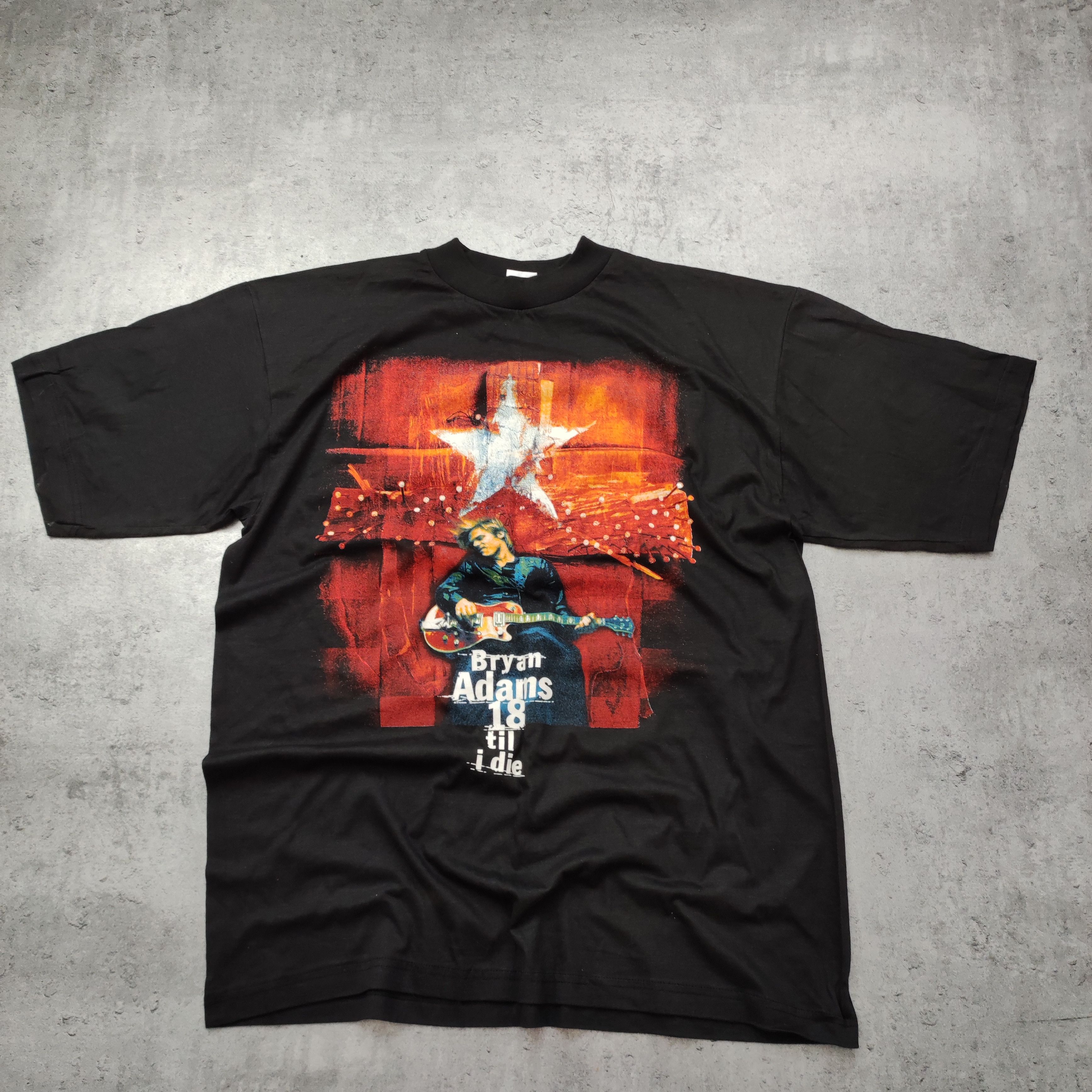 Band Tees × Vintage Vintage RARE 1996 Bryan Adams European Tour Promo Tee Size US XL / EU 56 / 4 - 3 Thumbnail