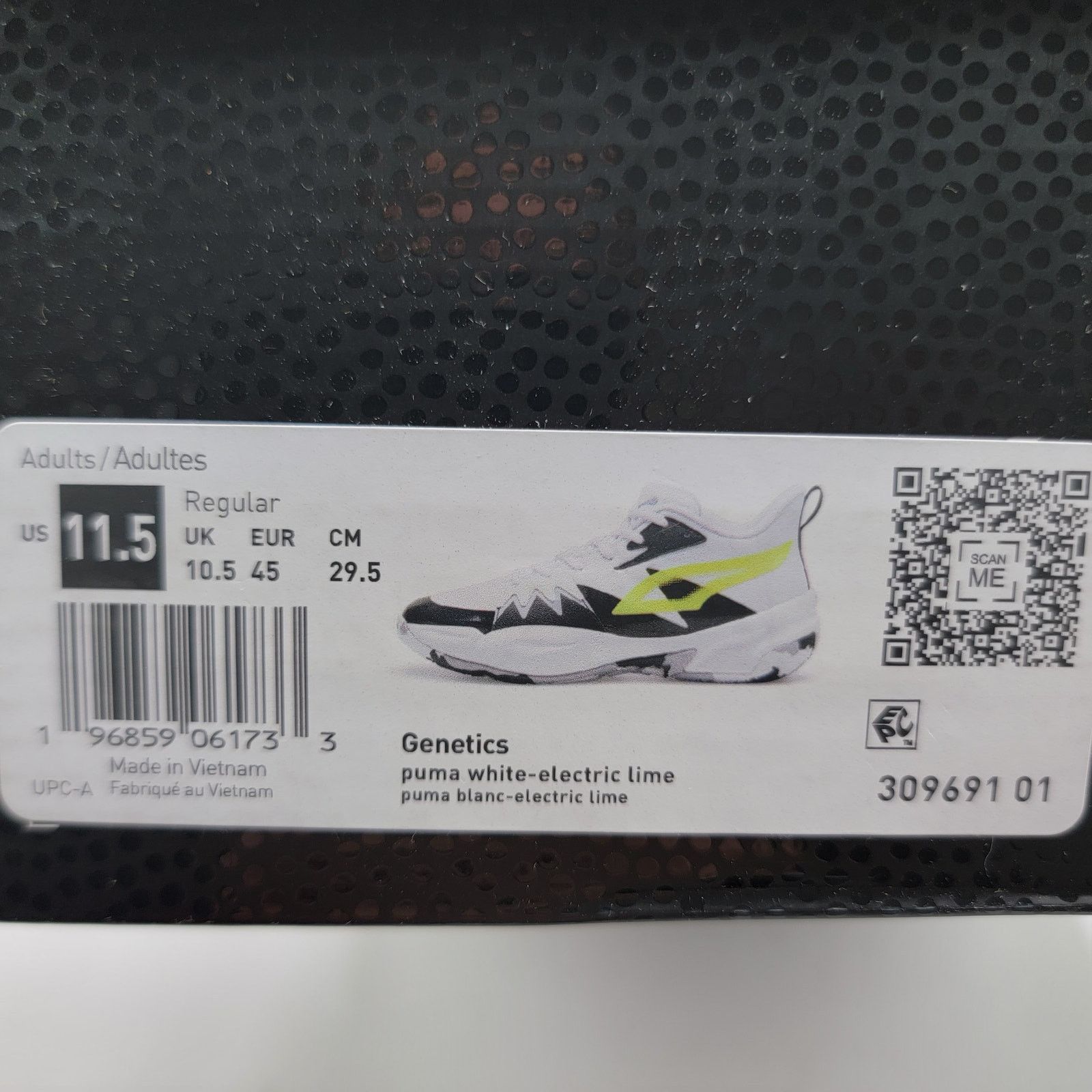 Puma Puma Genetics White Electric Lime - Men's Size 11.5 NIB Size US 11.5 / EU 44-45 - 9 Thumbnail