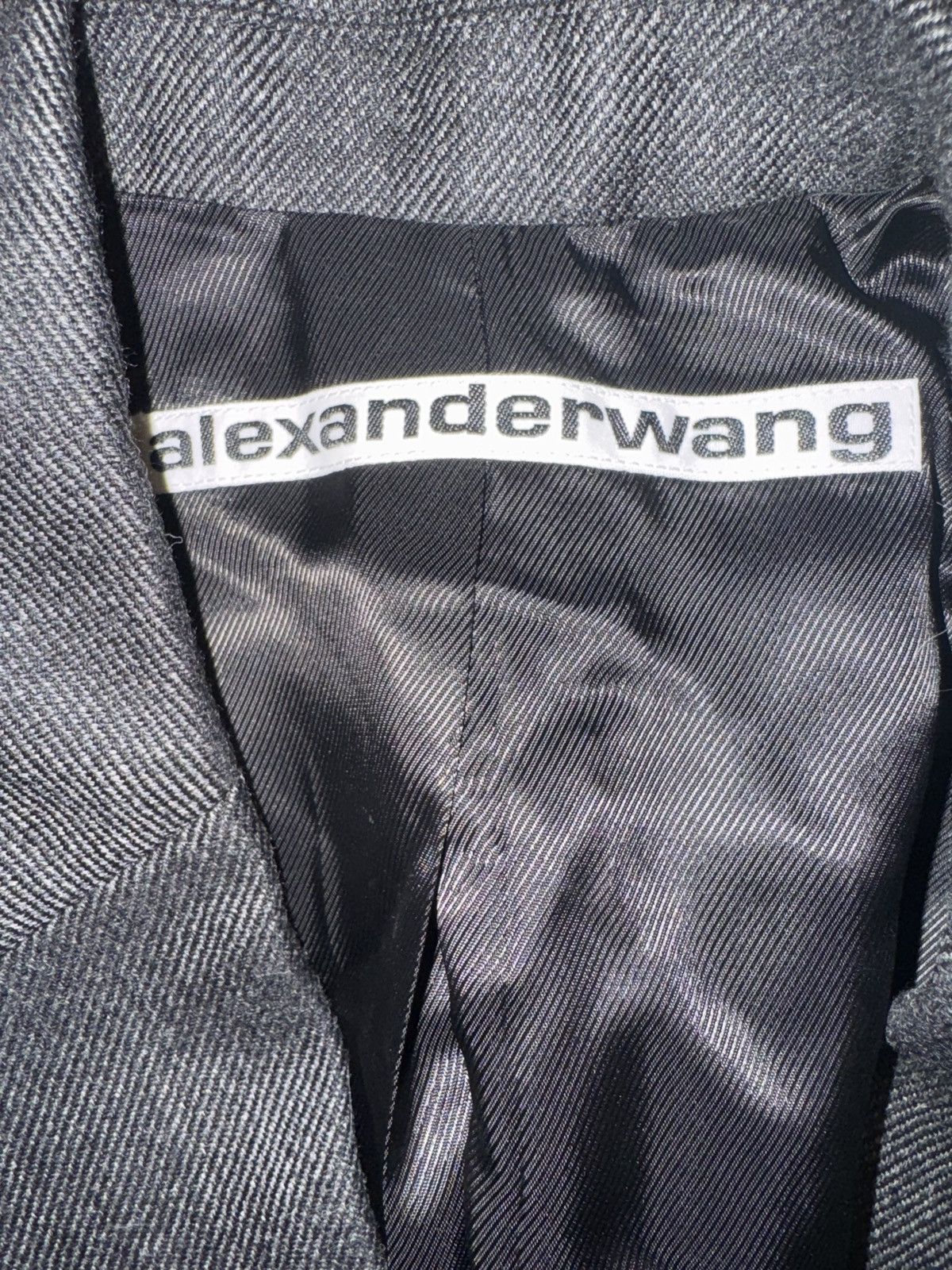 Alexander Wang Oversized Blazer with Ruching at Waist Size S / US 4 / IT 40 - 6 Thumbnail