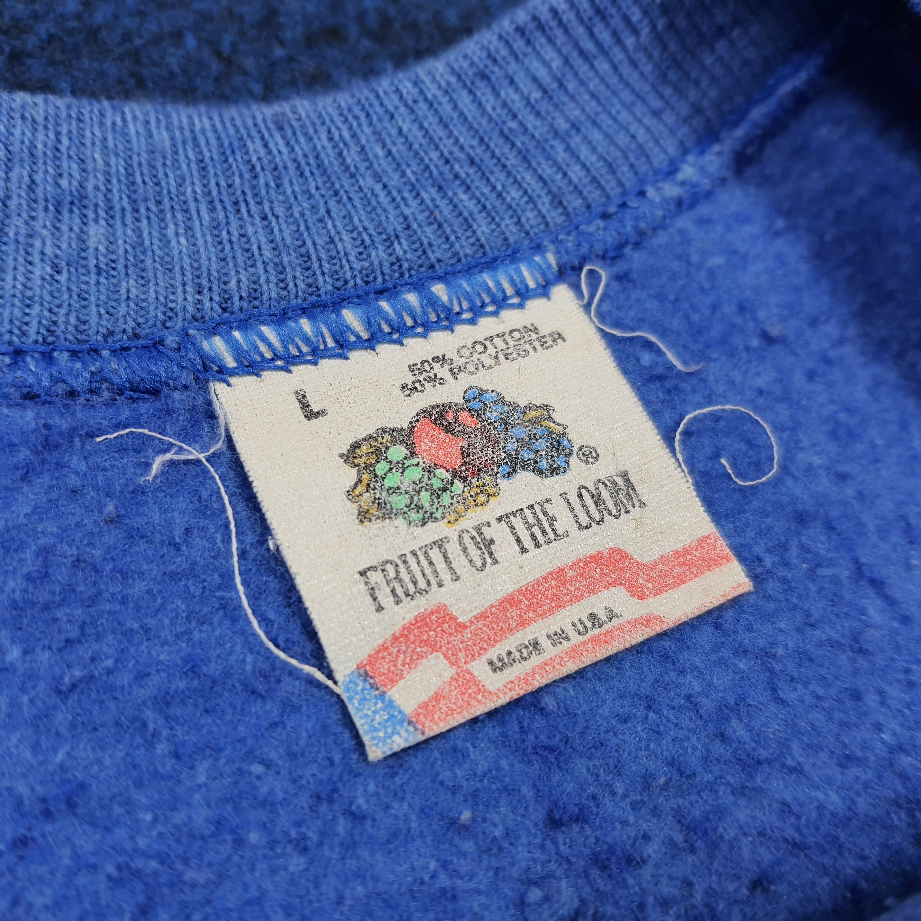 Fruit Of The Loom Vintage 90s Boston Skyline Sweatshirt Raglan C279N24 Size US M / EU 48-50 / 2 - 5 Thumbnail