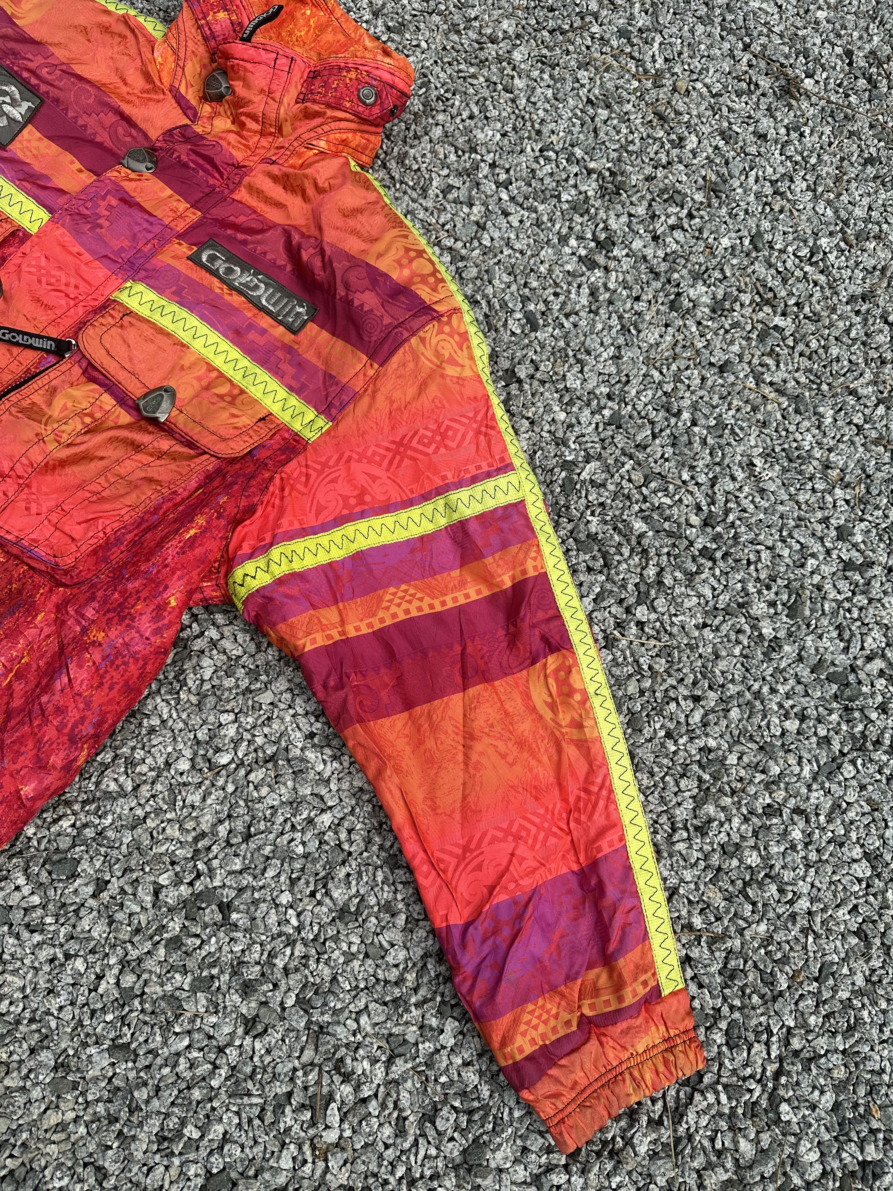 Ellesse × Goldwin Vintage Goldwin Psychedelic Ski Jacket Size US M / EU 48-50 / 2 - 9 Thumbnail
