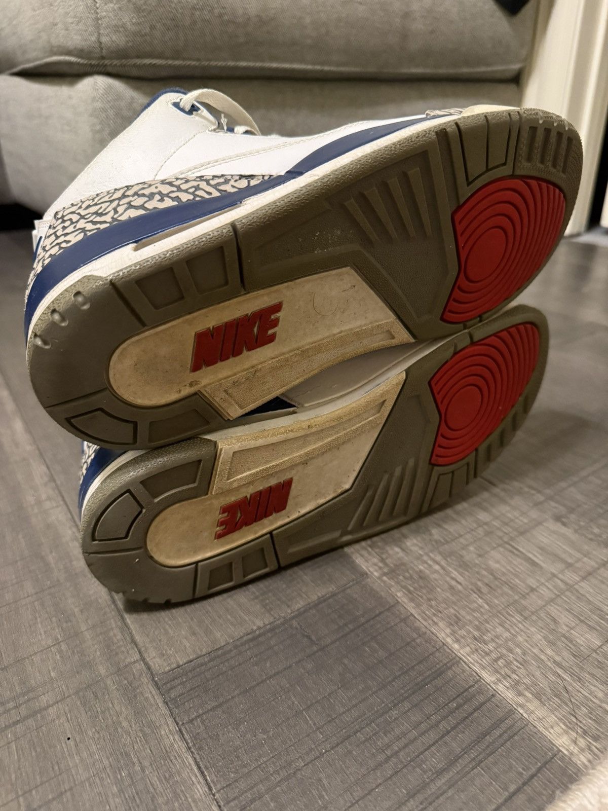 Jordan Brand × Nike Jordan 3 True Blue Size US 10 / EU 43 - 5 Thumbnail