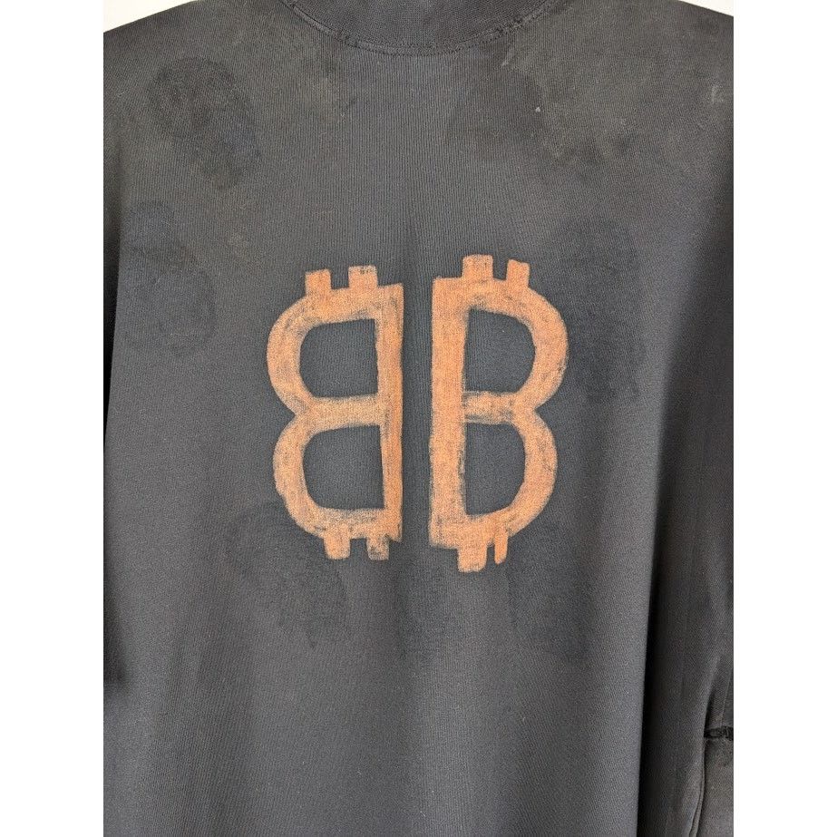 Balenciaga o1rshd1 L/S Double Front T-Shirt in Black Size US S / EU 44-46 / 1 - 11 Thumbnail