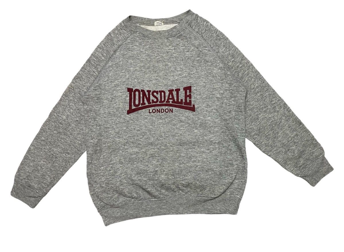 Lonsdale 80s LONSDALE LONDON SWEATSHIRT MADE IN UK L SIZE Size US L / EU 52-54 / 3 - 1 Thumbnail