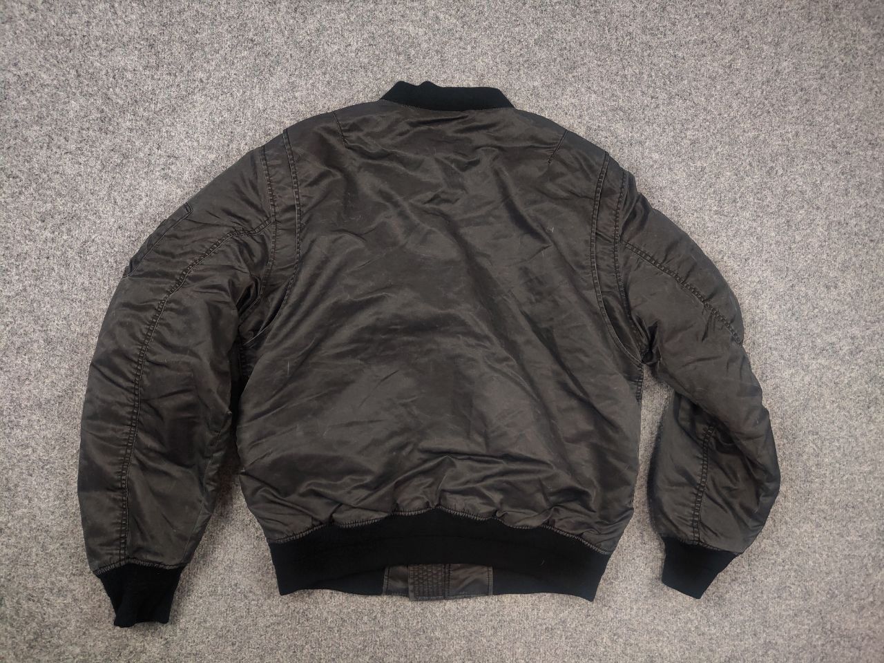 Superdry Superdry Japan Graphit washed MA1 Military Bomber Jacket LGB Size US L / EU 52-54 / 3 - 10 Thumbnail