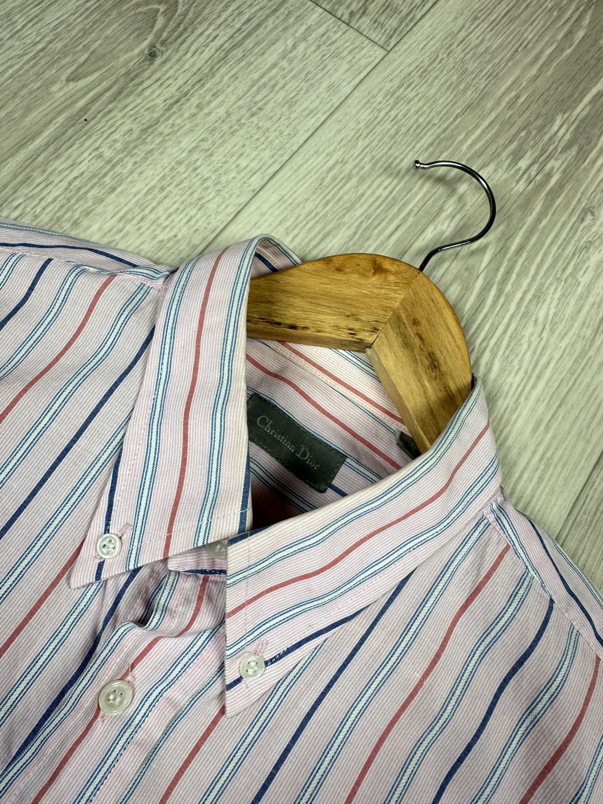 Christian Dior Monsieur Vintage 90’s Christian DIOR Monsieur Short Sleeve Shirt Size US M / EU 48-50 / 2 - 5 Thumbnail