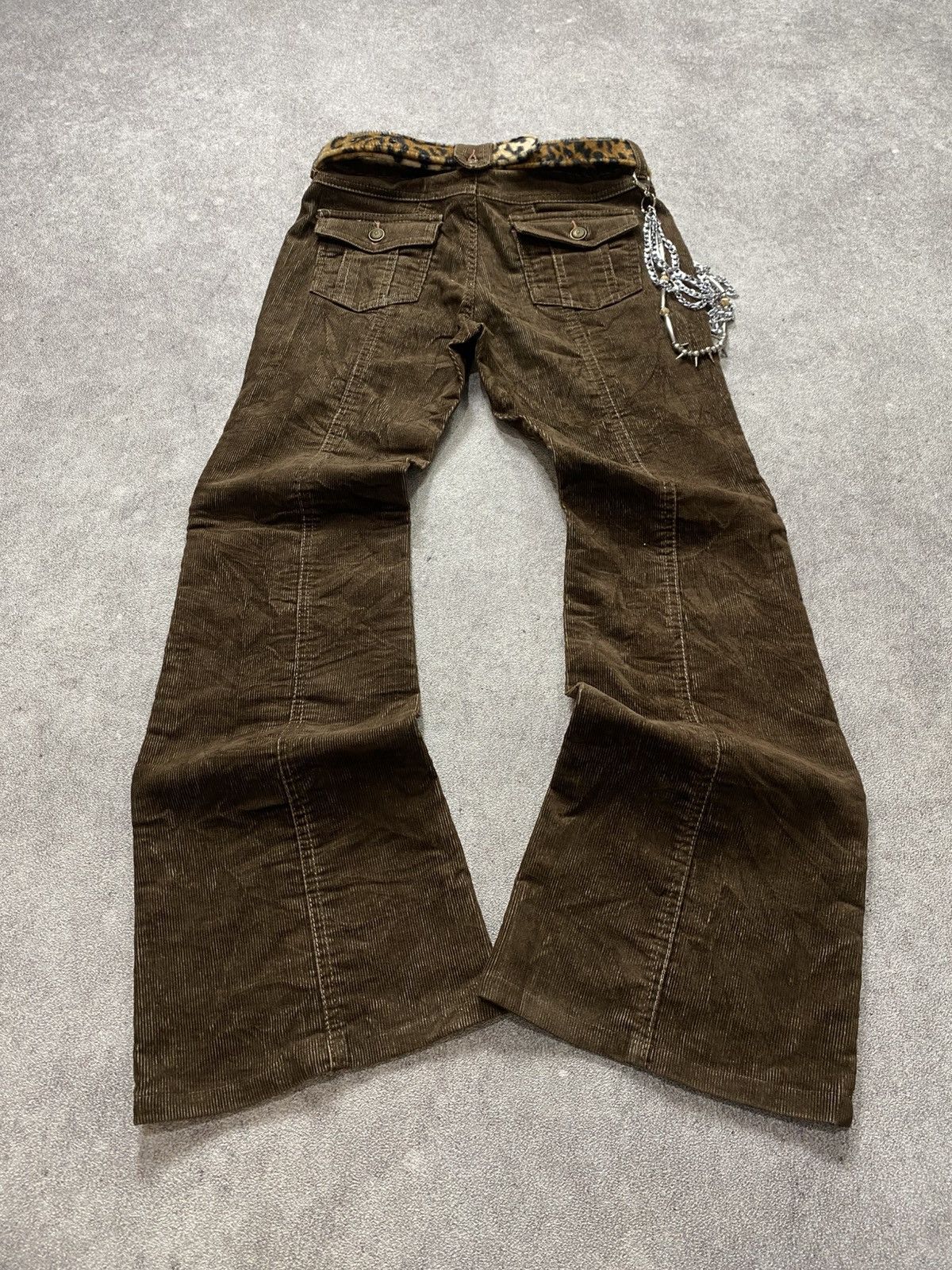 If Six Was Nine × Japanese Brand × Le Grande Bleu (L.G.B.) 2000s Clermont flare corduroy pant Size US 29 - 2 Thumbnail