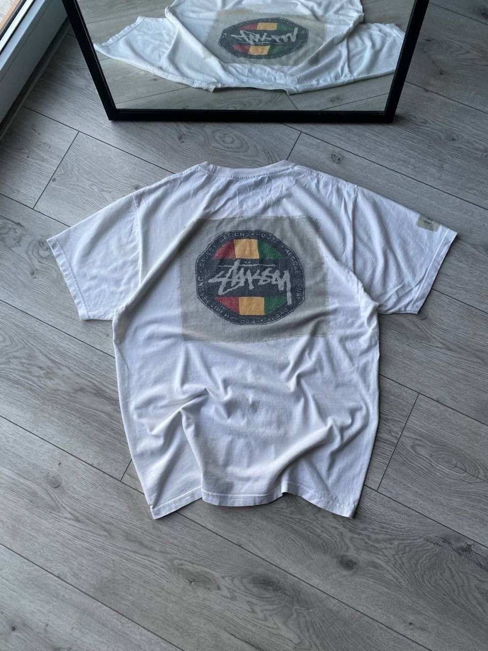 Stussy × Vintage Vintage Stussy White Boxy T-shirt Y2K M Size US M / EU 48-50 / 2 - 1 Thumbnail