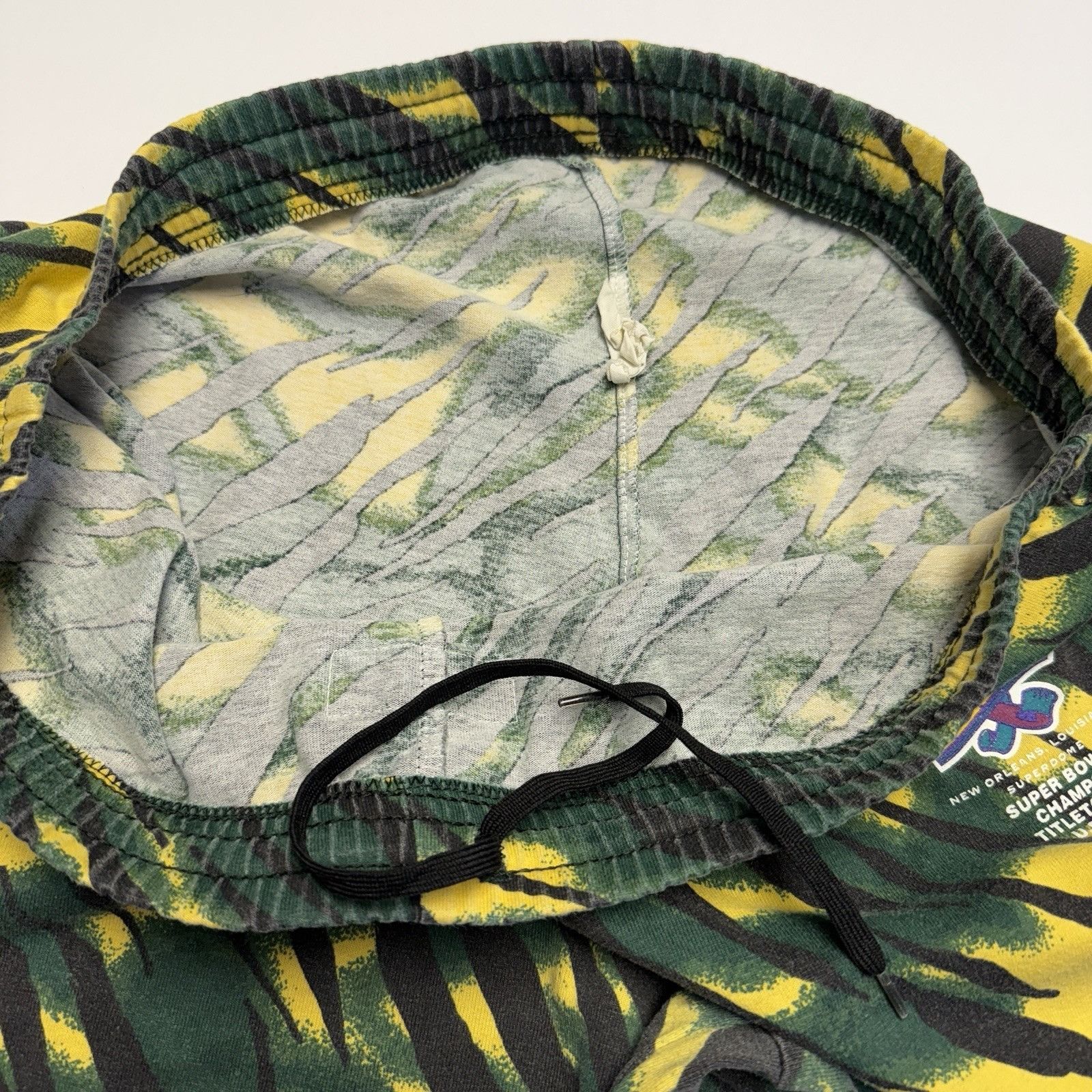 NFL × Vintage VTG 90s NIXZ Green Bay Packers Pants MC Hammer Workout Zubaz Size US 33 - 7 Thumbnail