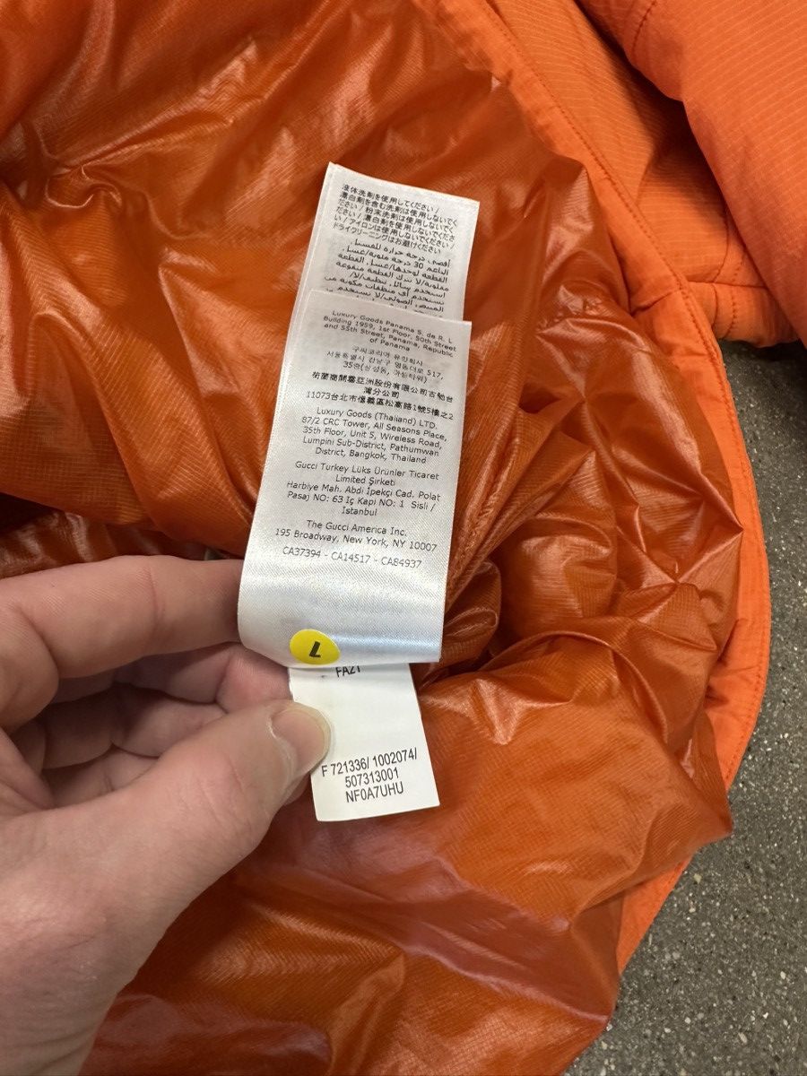 Gucci × The North Face Gucci x The North Face Anorak Jacket Orange Size US S / EU 44-46 / 1 - 10 Thumbnail